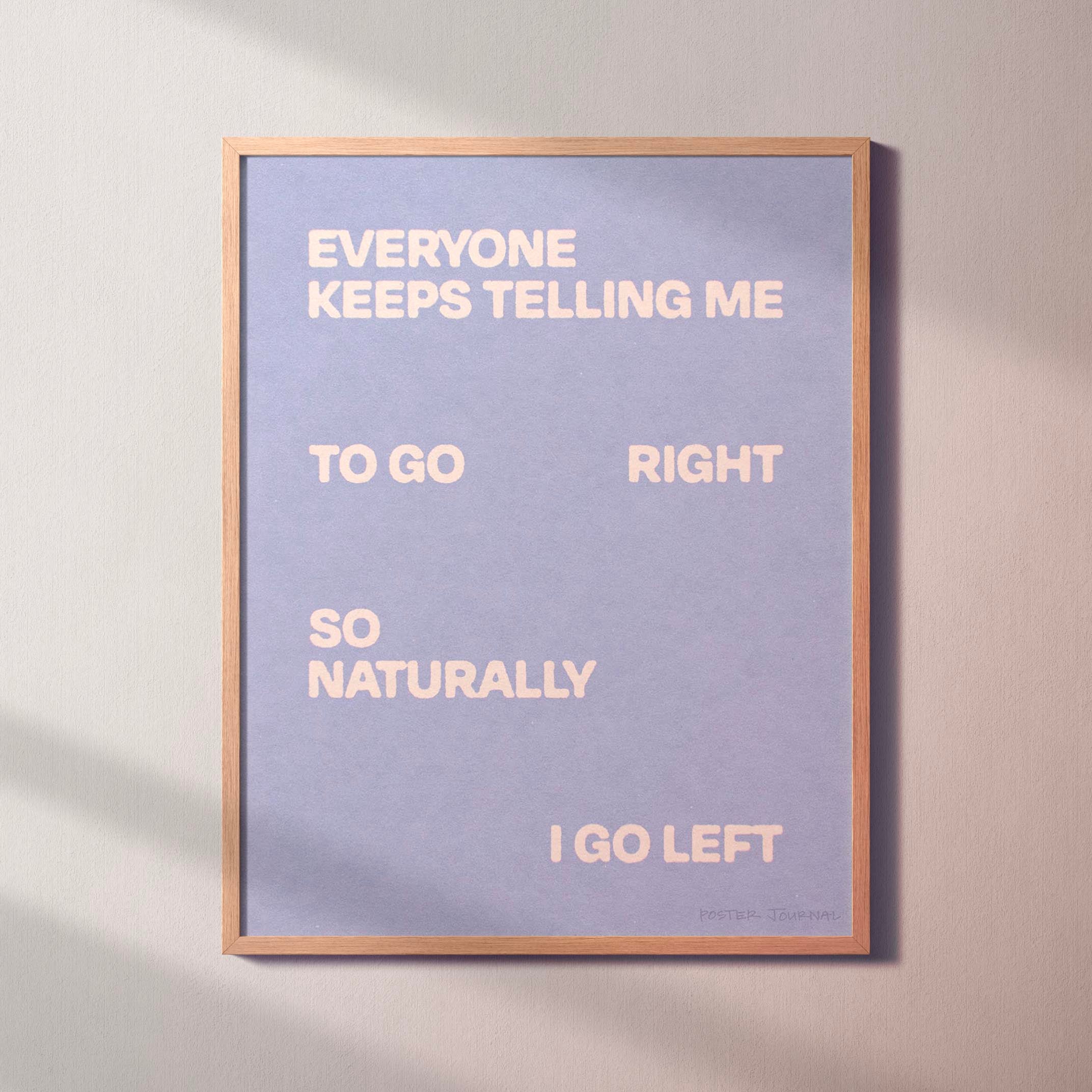 LEFT PRINT