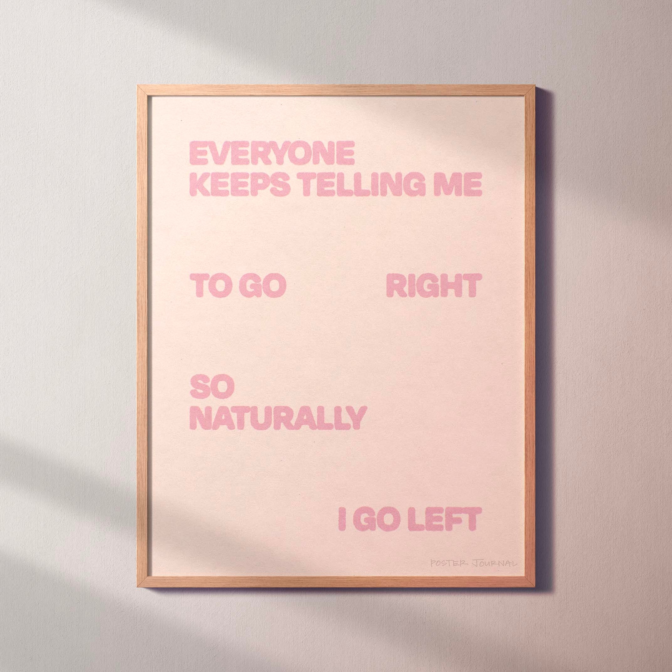 LEFT PRINT