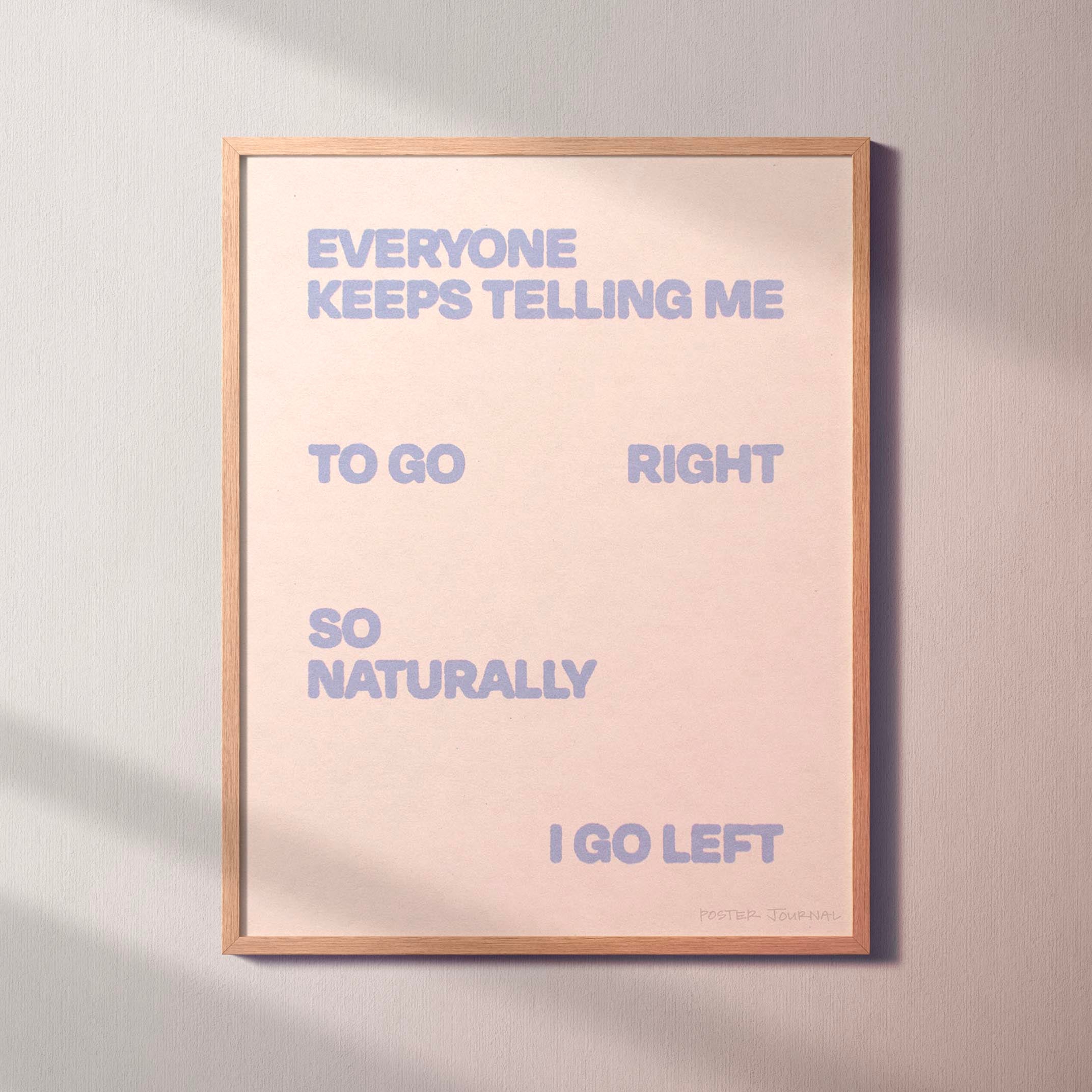LEFT PRINT