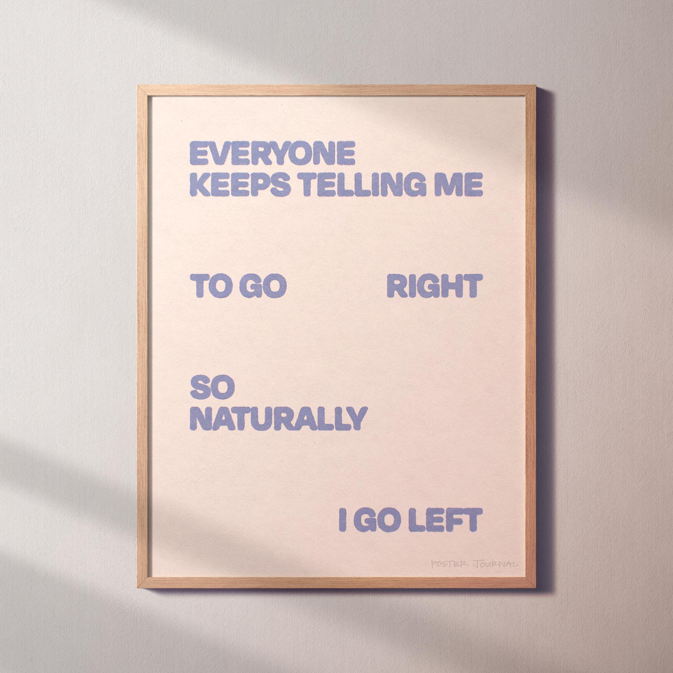 LEFT PRINT
