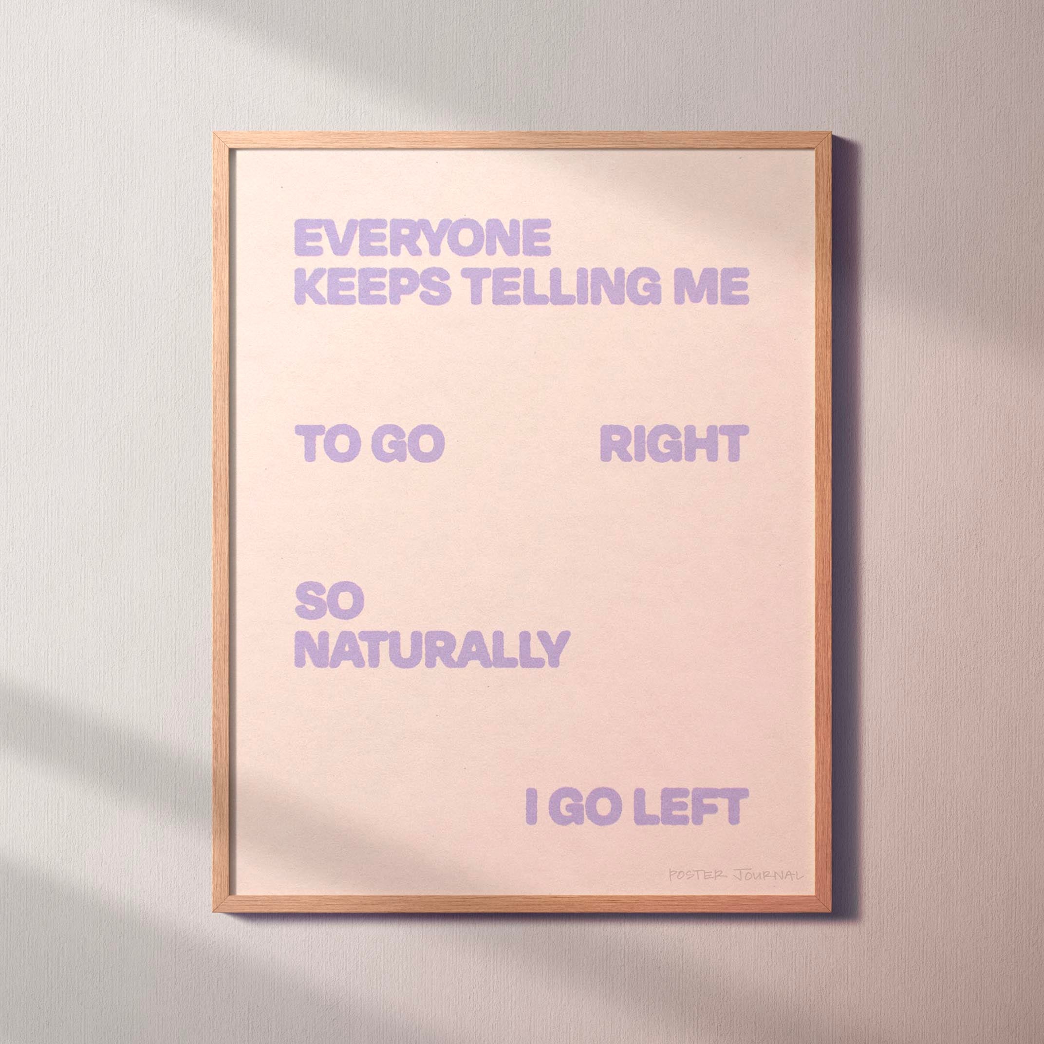 LEFT PRINT