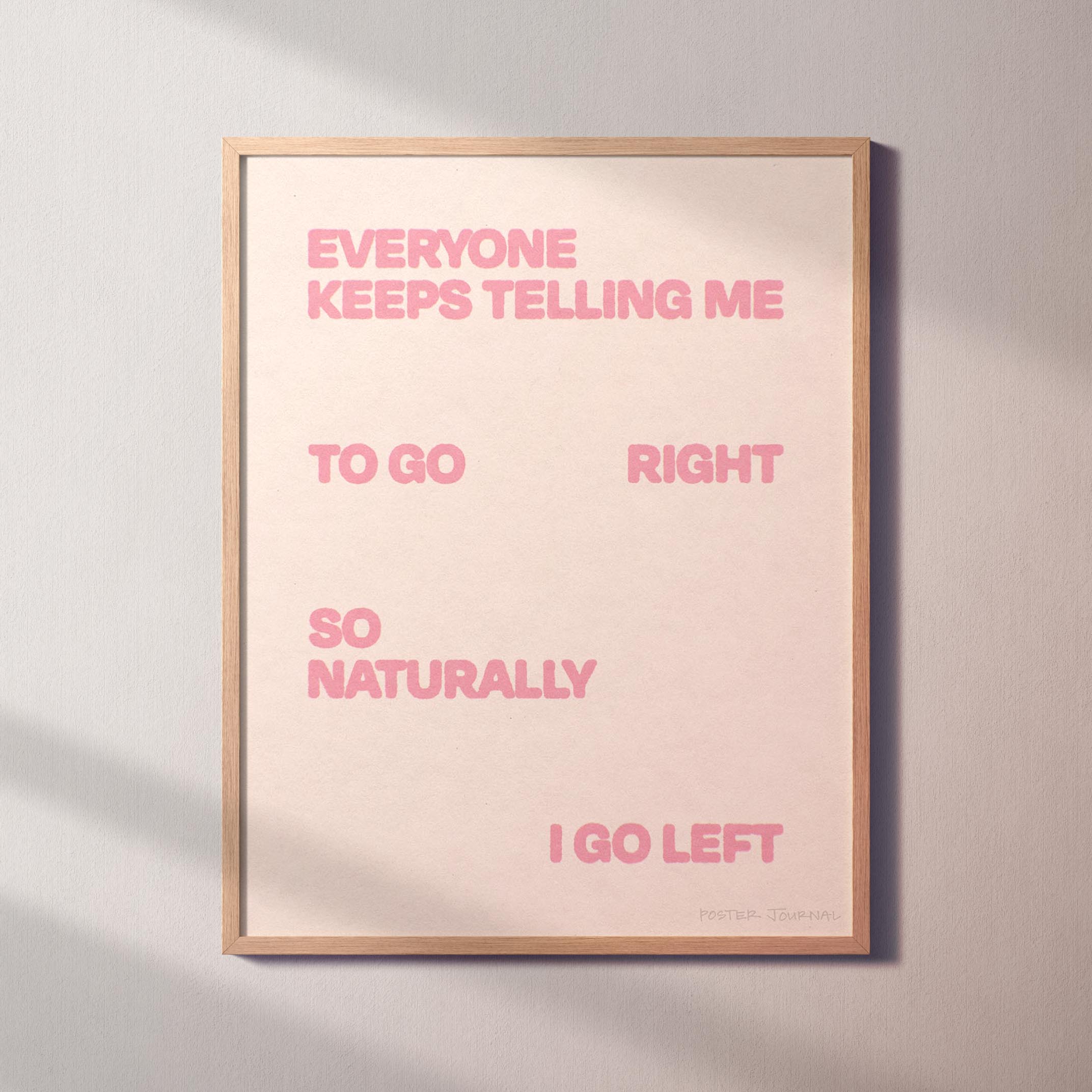 LEFT PRINT