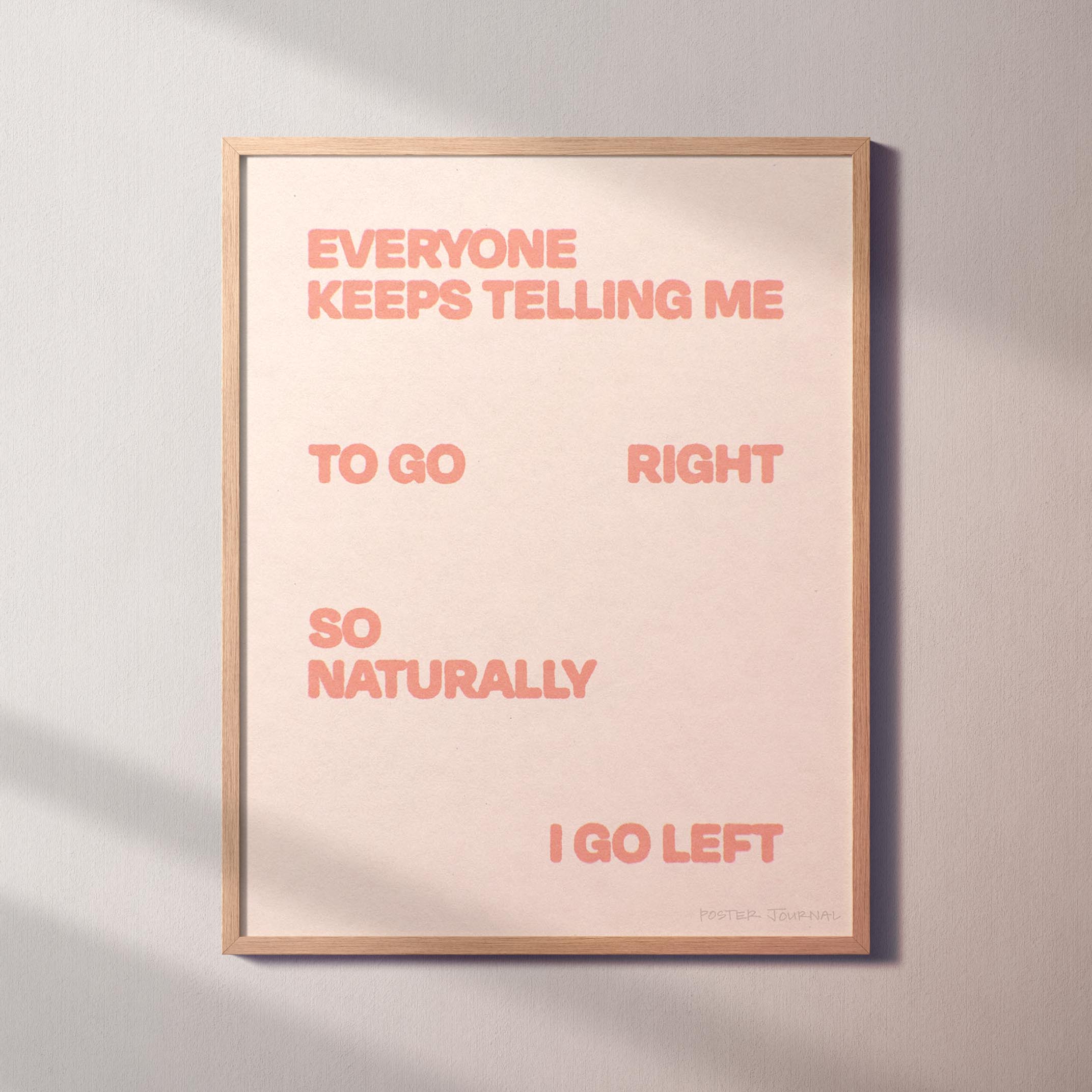 LEFT PRINT