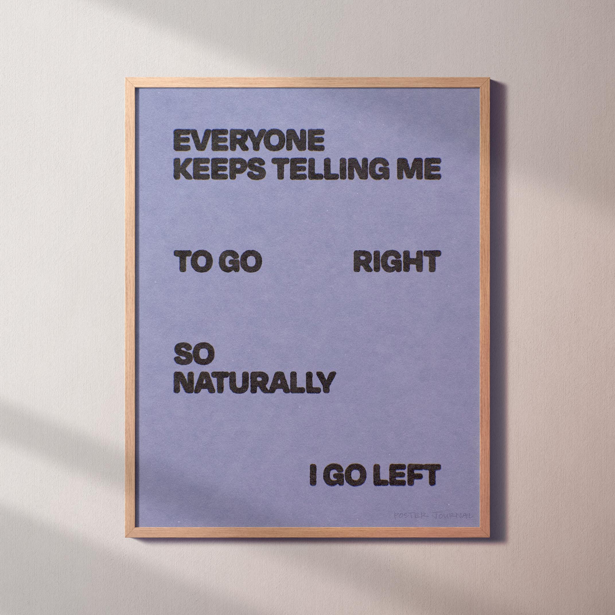 LEFT PRINT