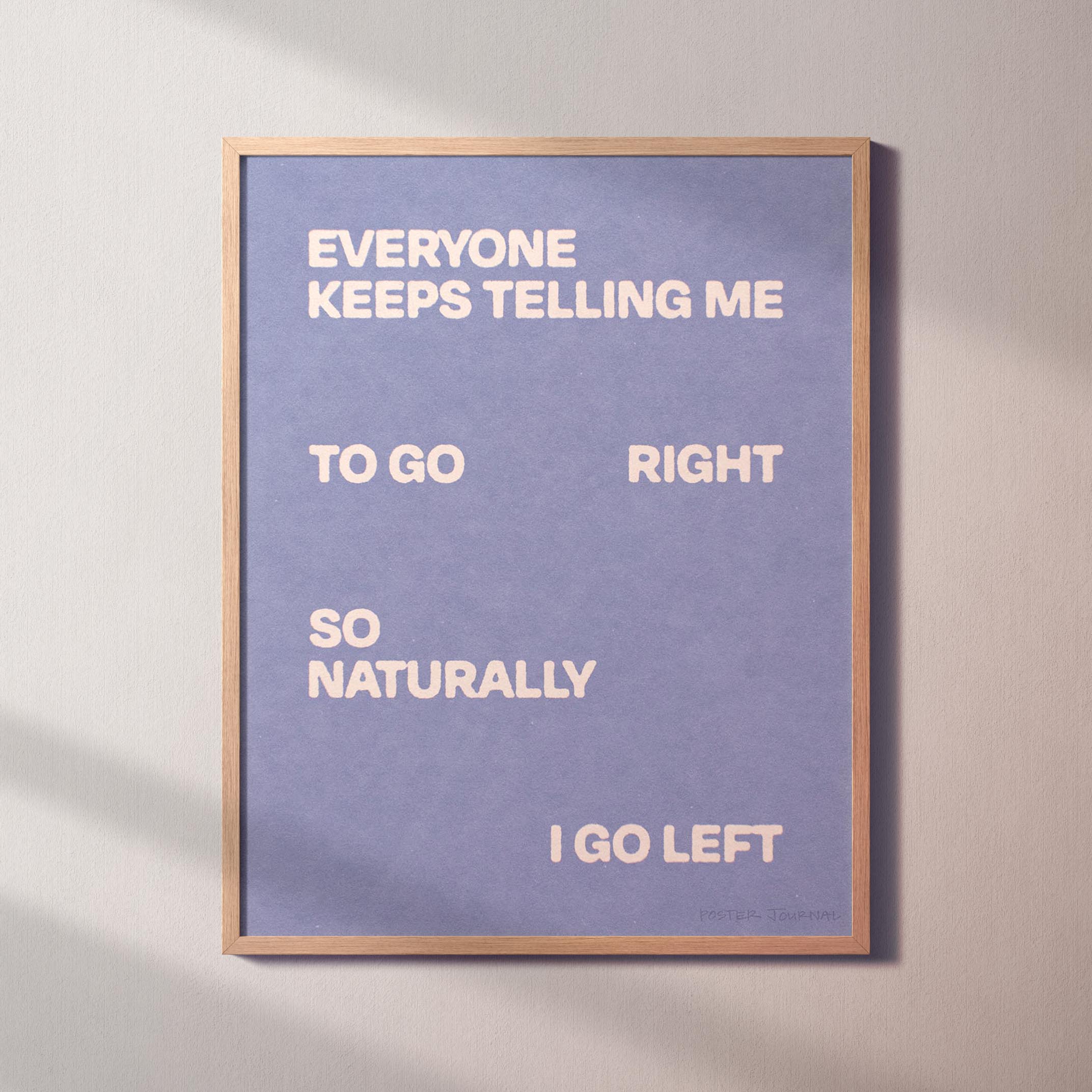 LEFT PRINT