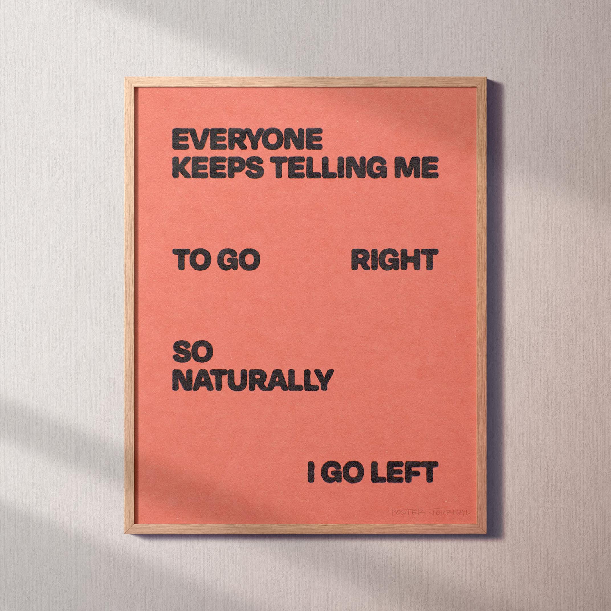 LEFT PRINT