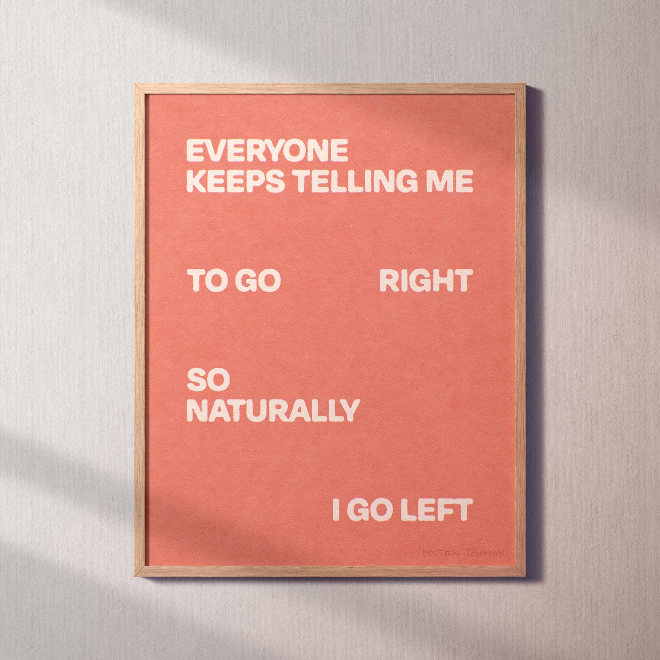 LEFT PRINT