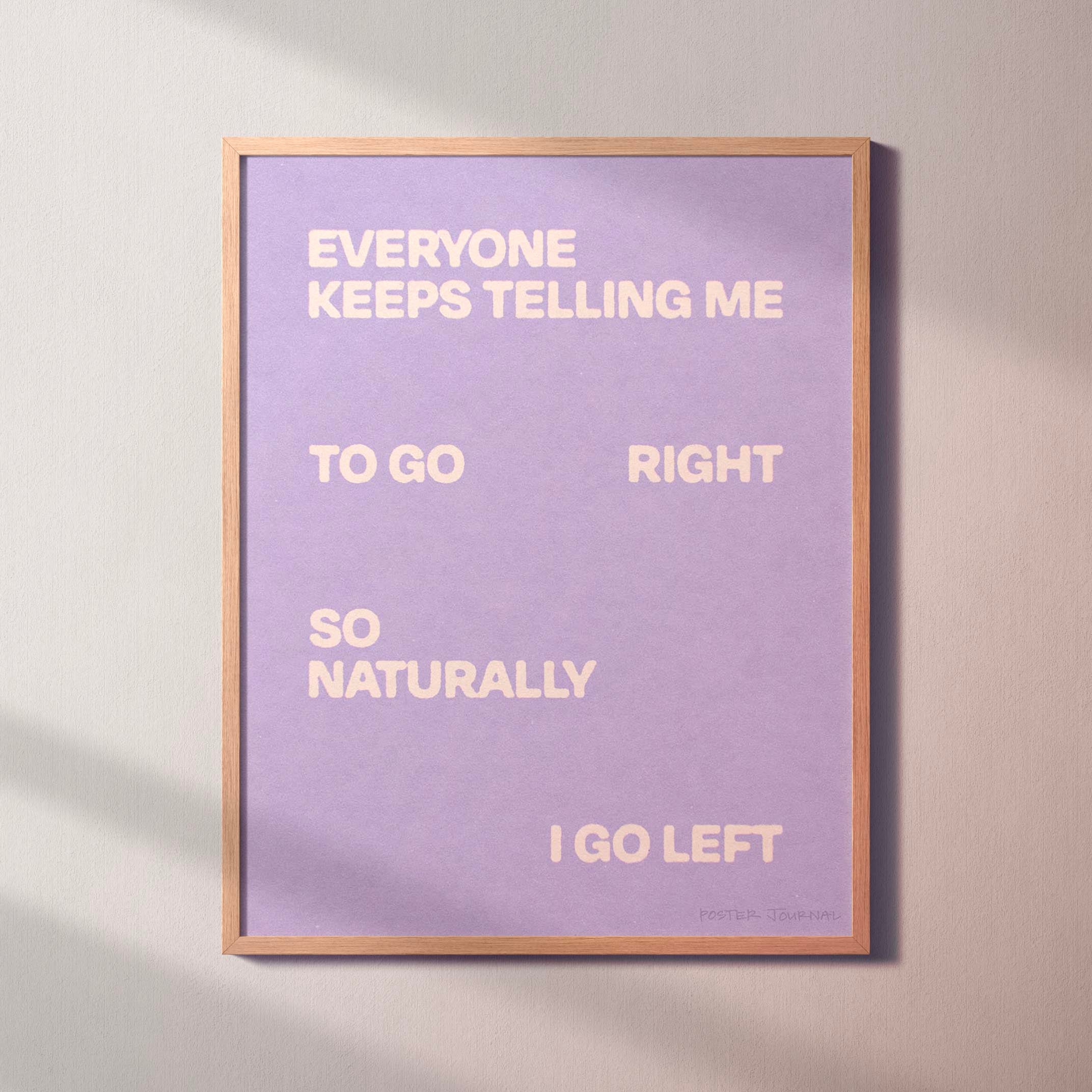 LEFT PRINT