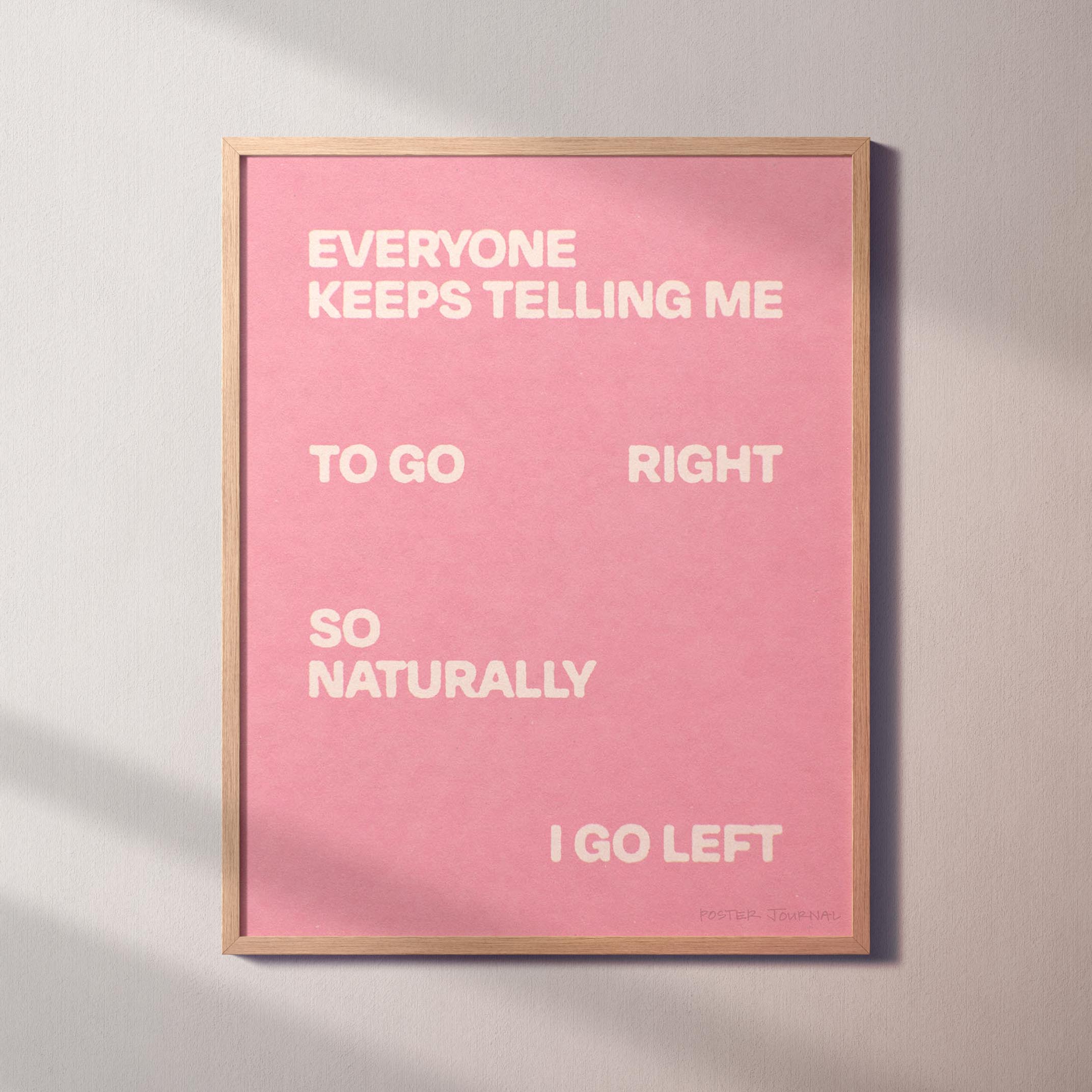 LEFT PRINT