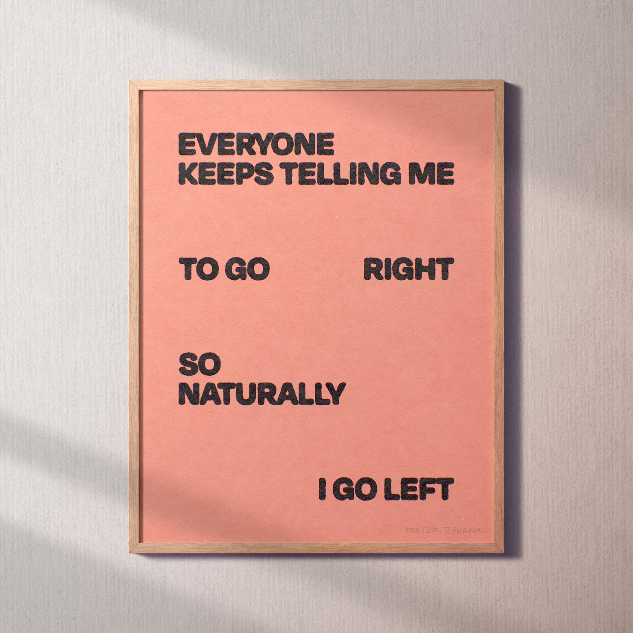 LEFT PRINT