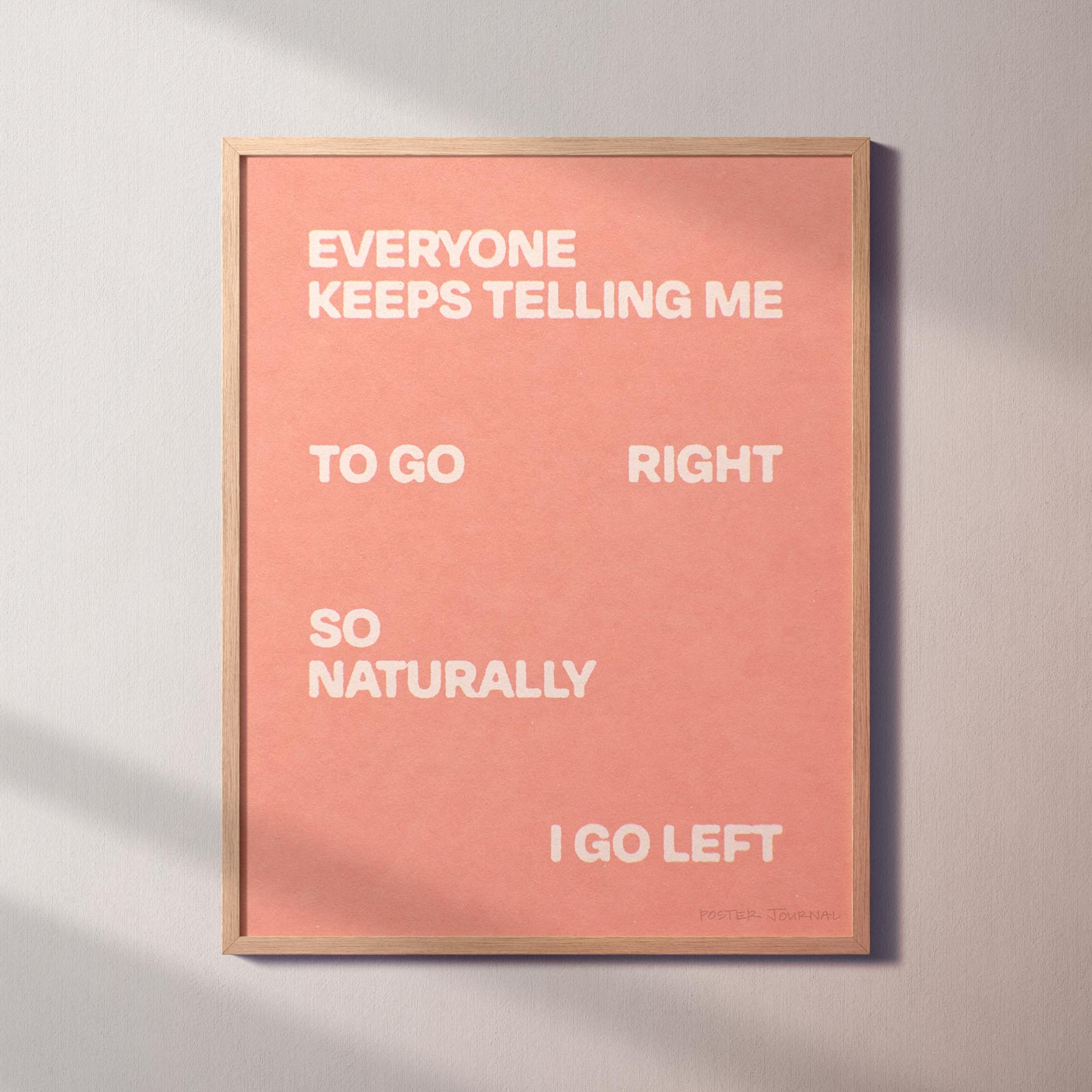 LEFT PRINT