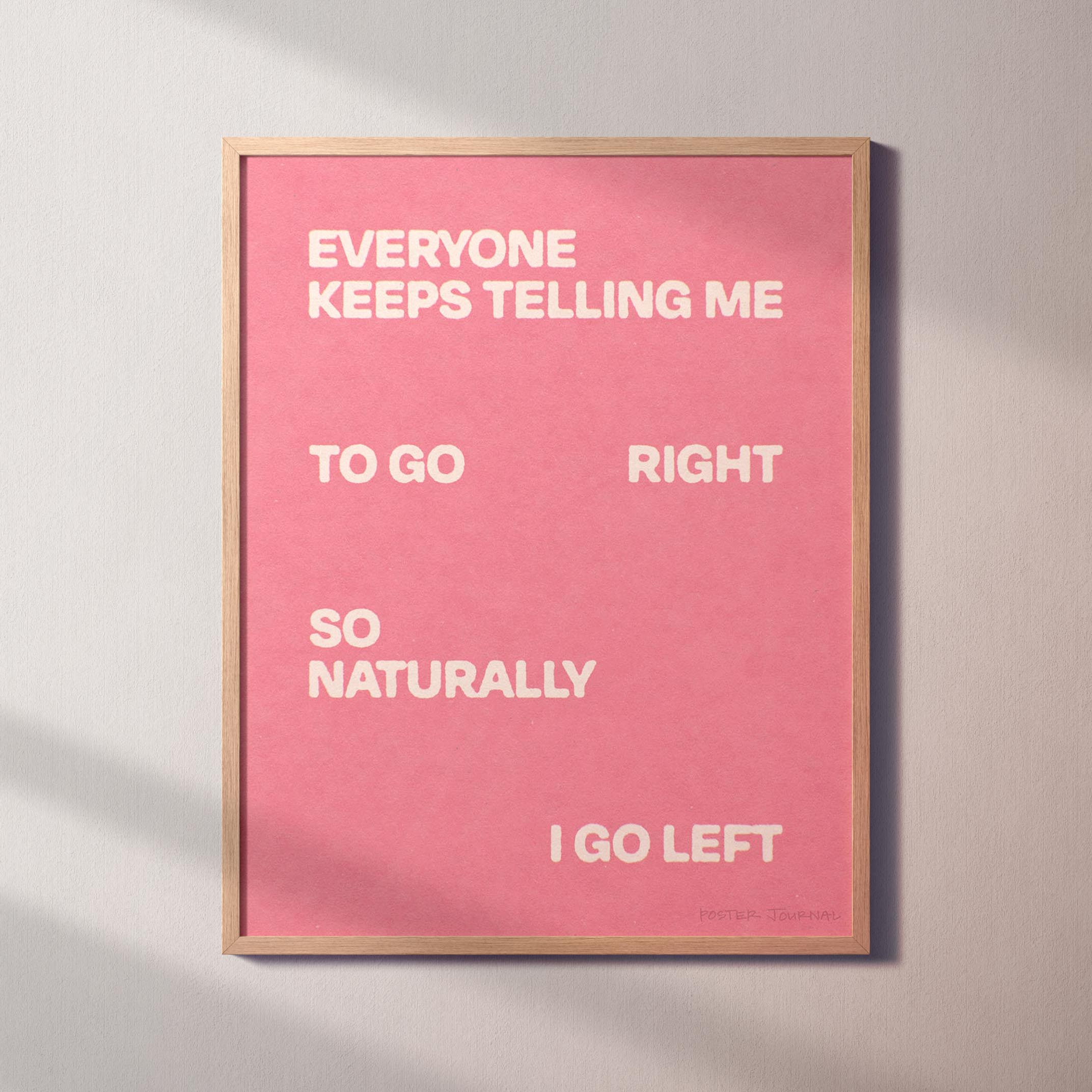 LEFT PRINT