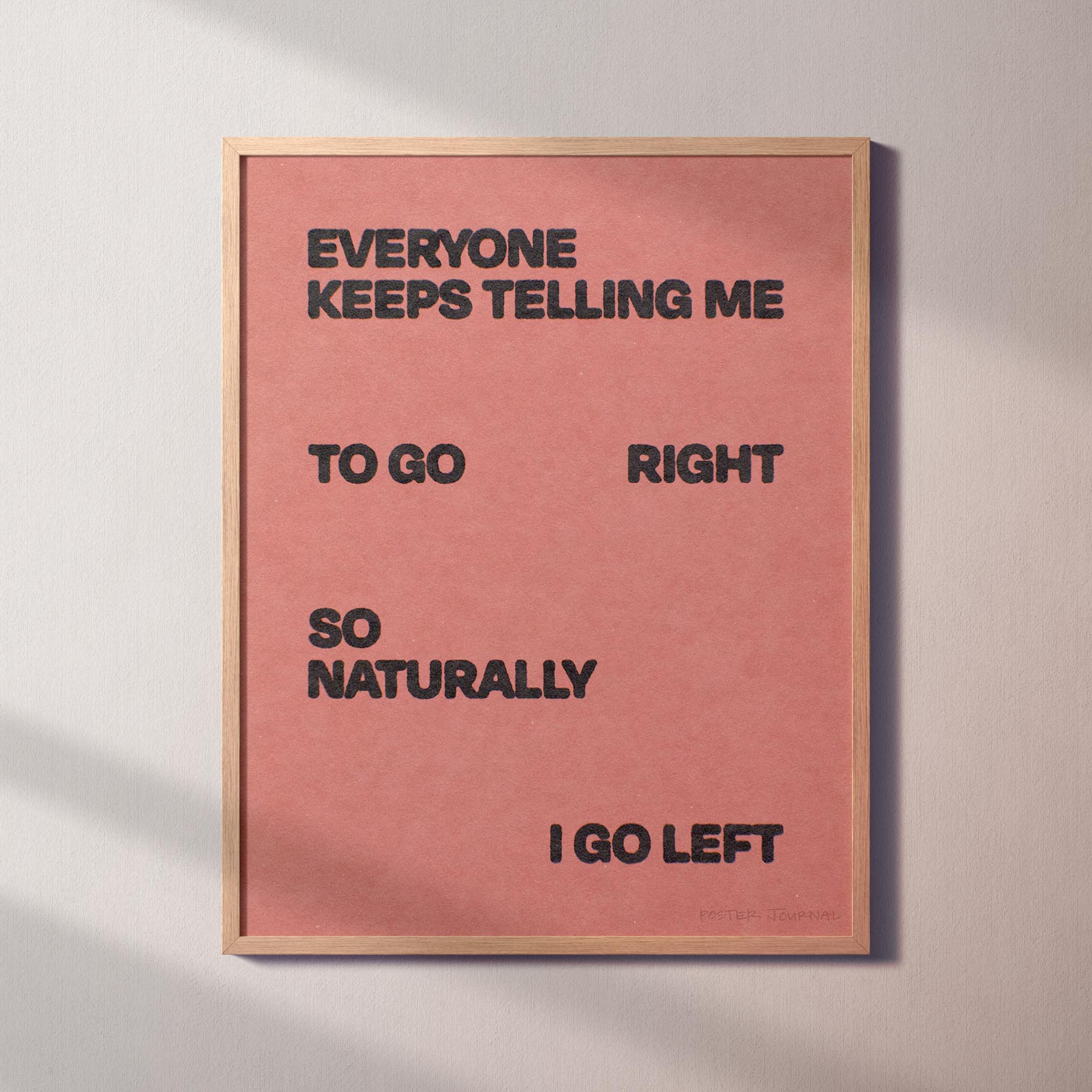 LEFT PRINT