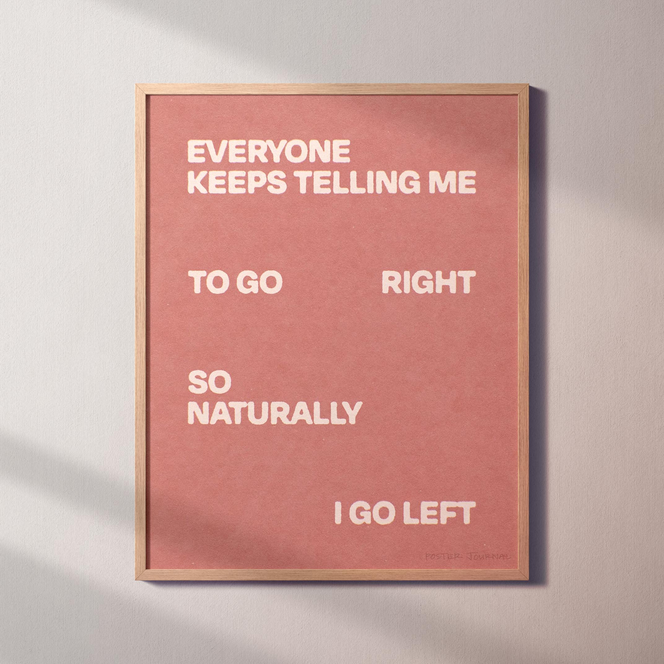 LEFT PRINT