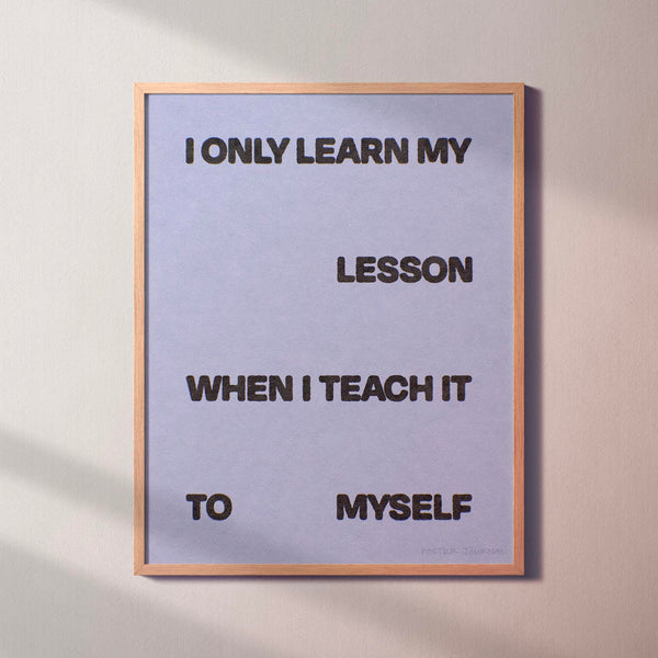 LESSON PRINT