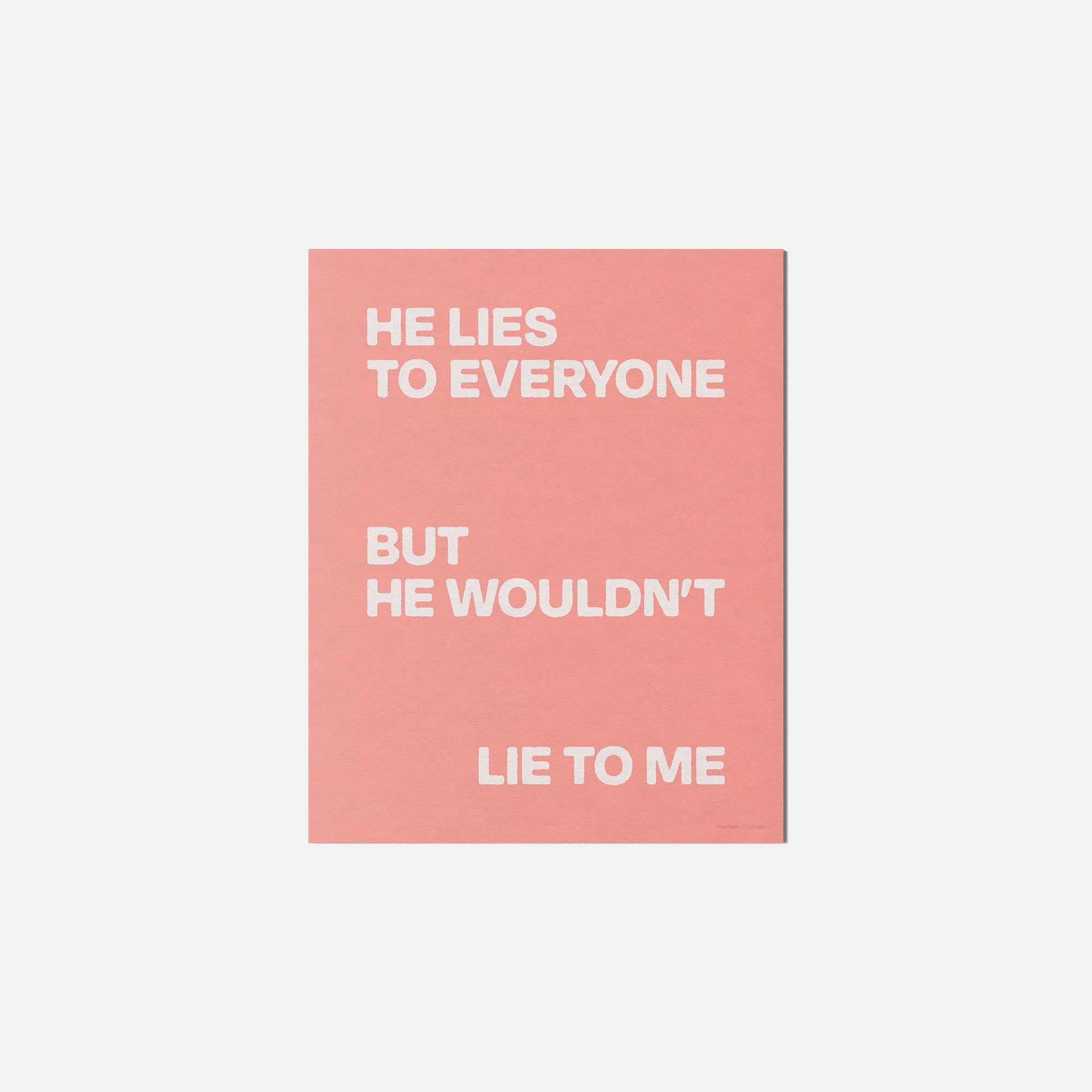 LIE PRINT