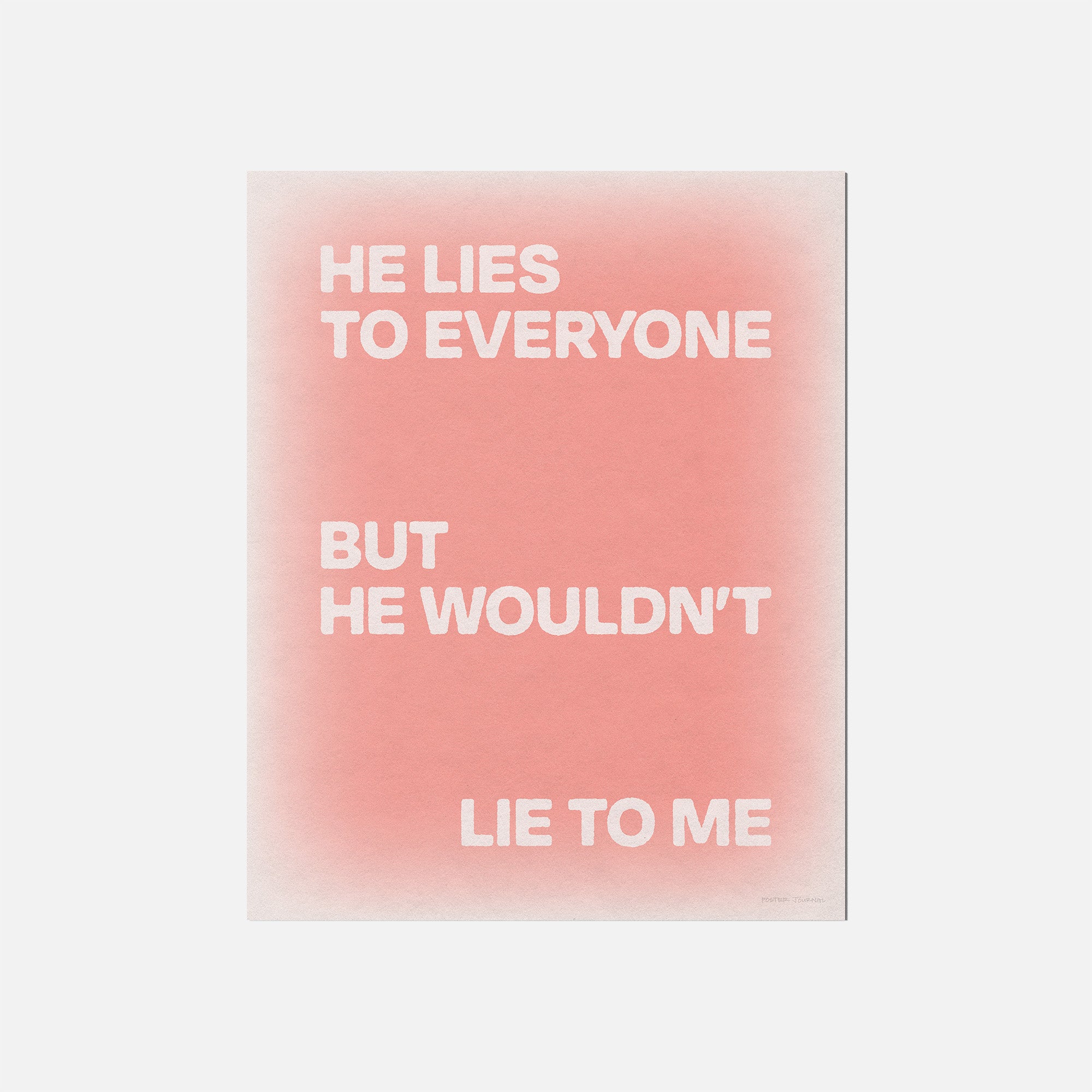 LIE PRINT