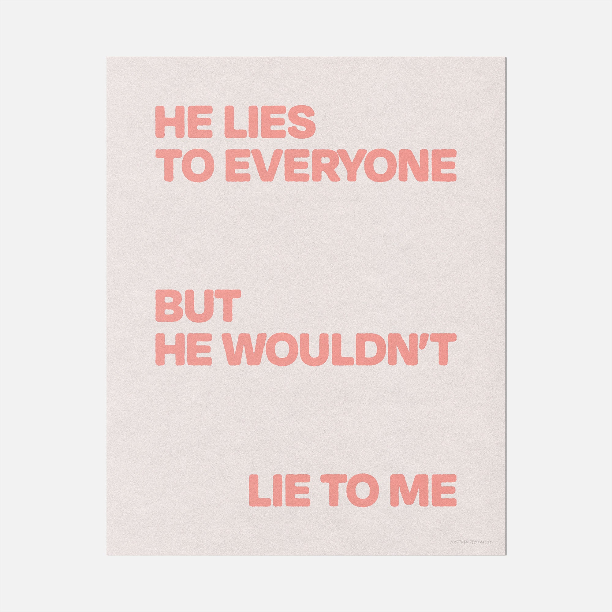 LIE PRINT