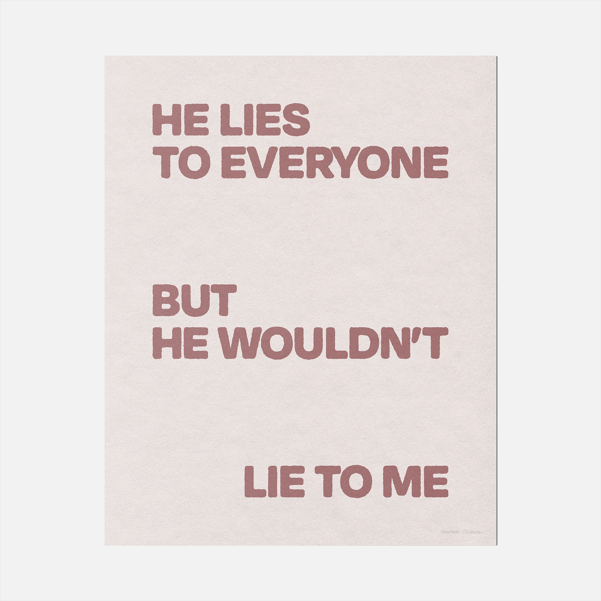LIE PRINT