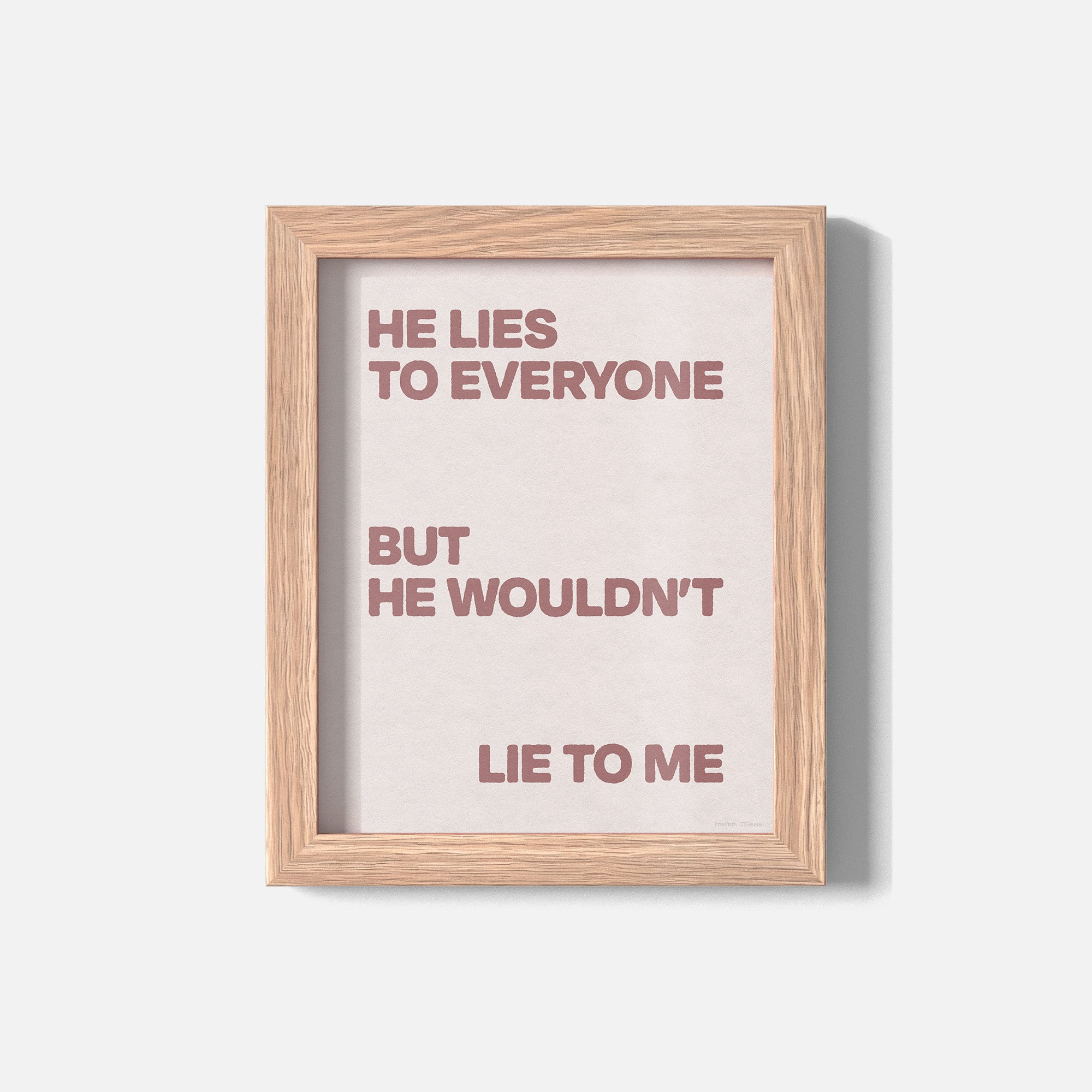 LIE PRINT