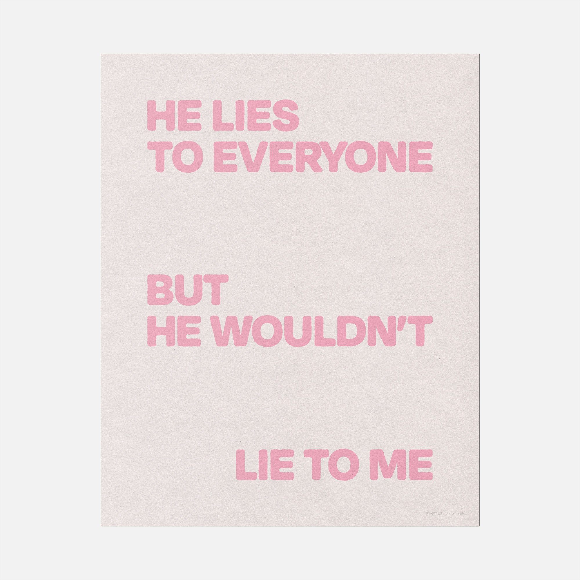 LIE PRINT