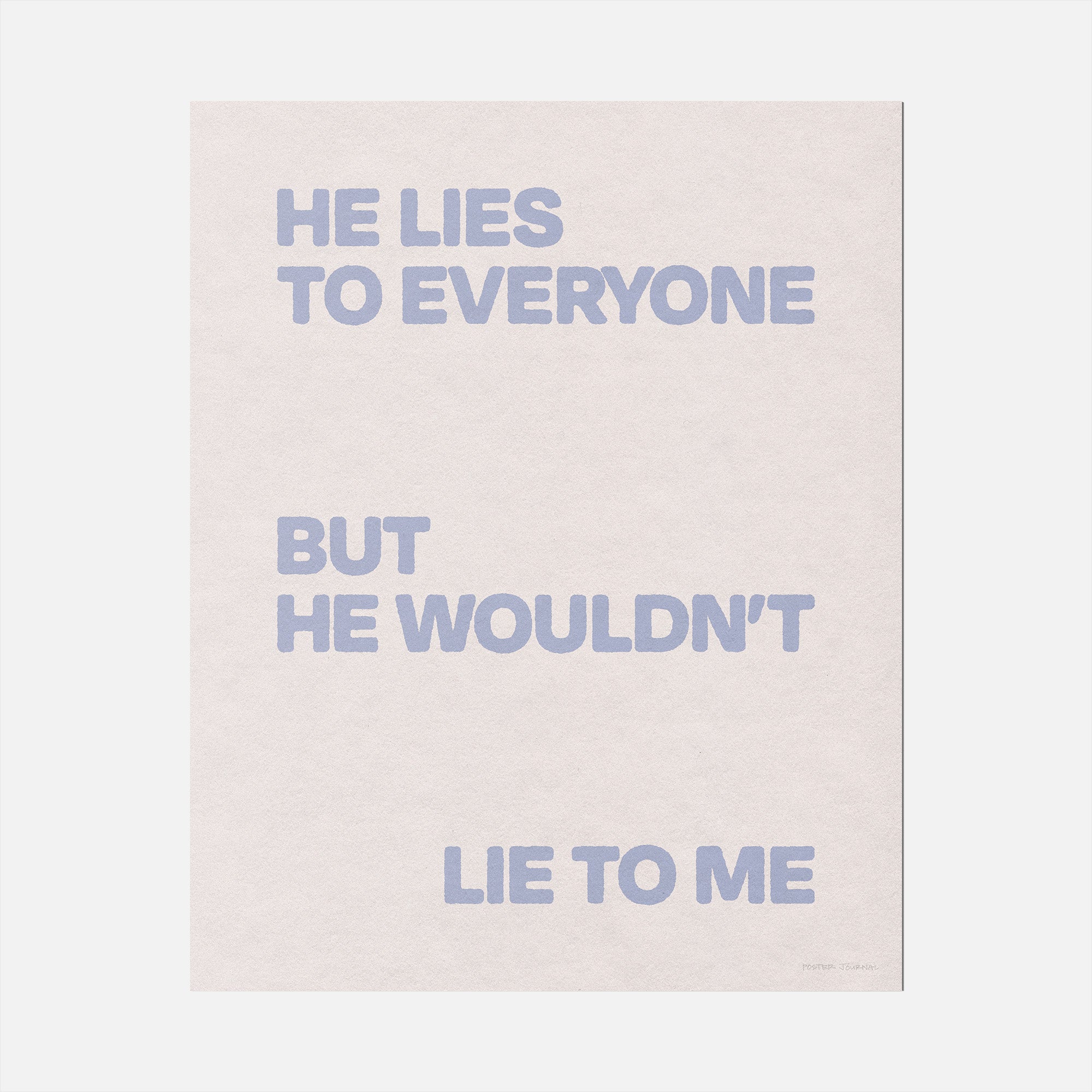 LIE PRINT
