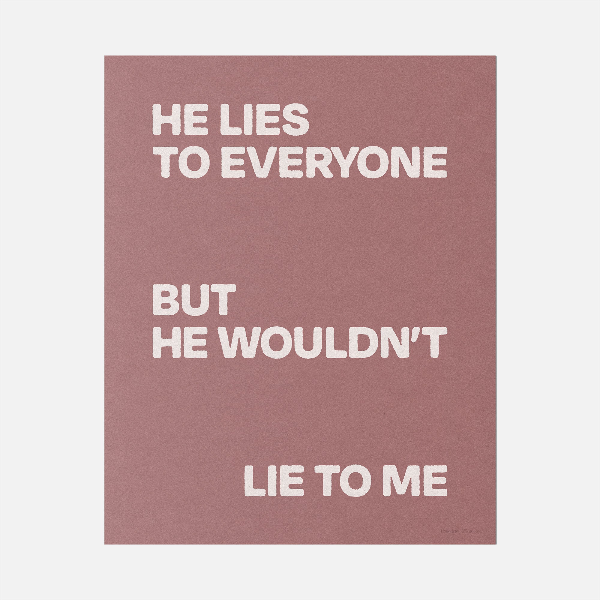 LIE PRINT