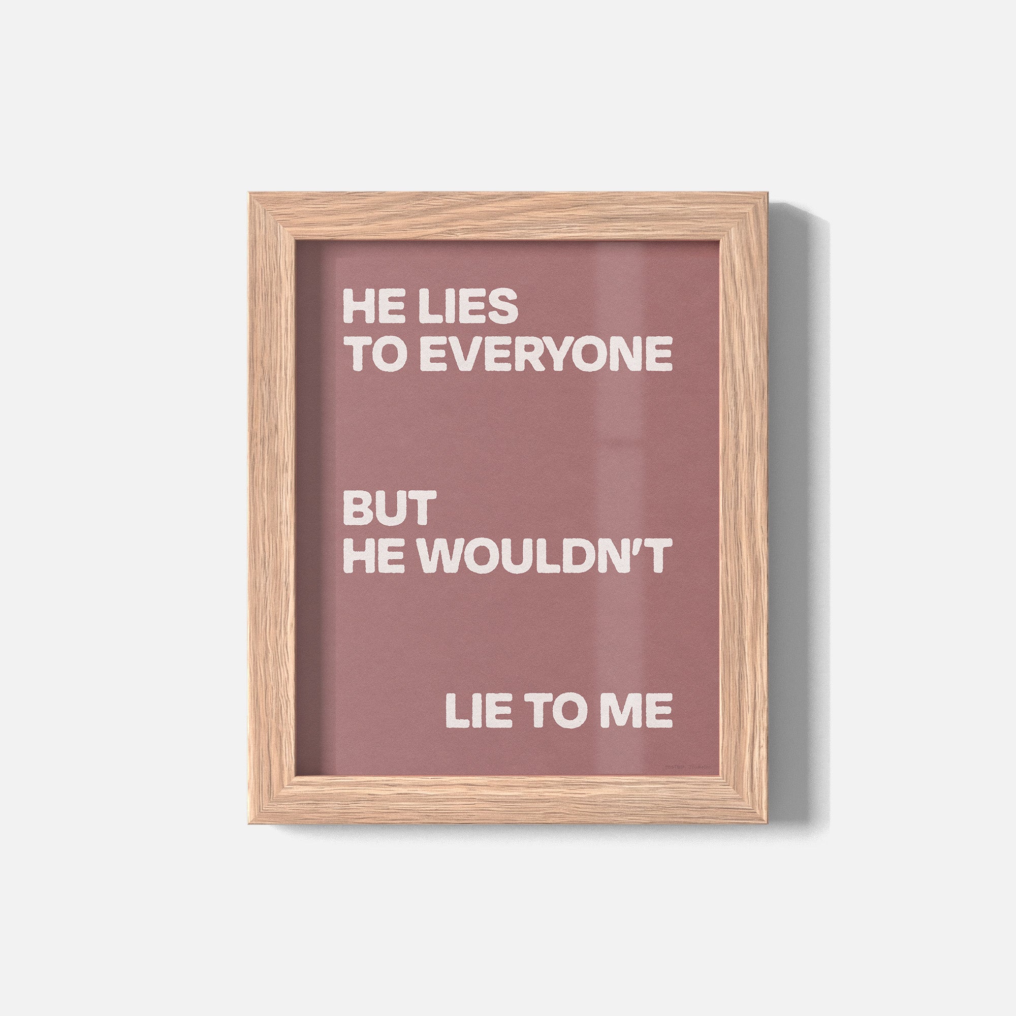 LIE PRINT