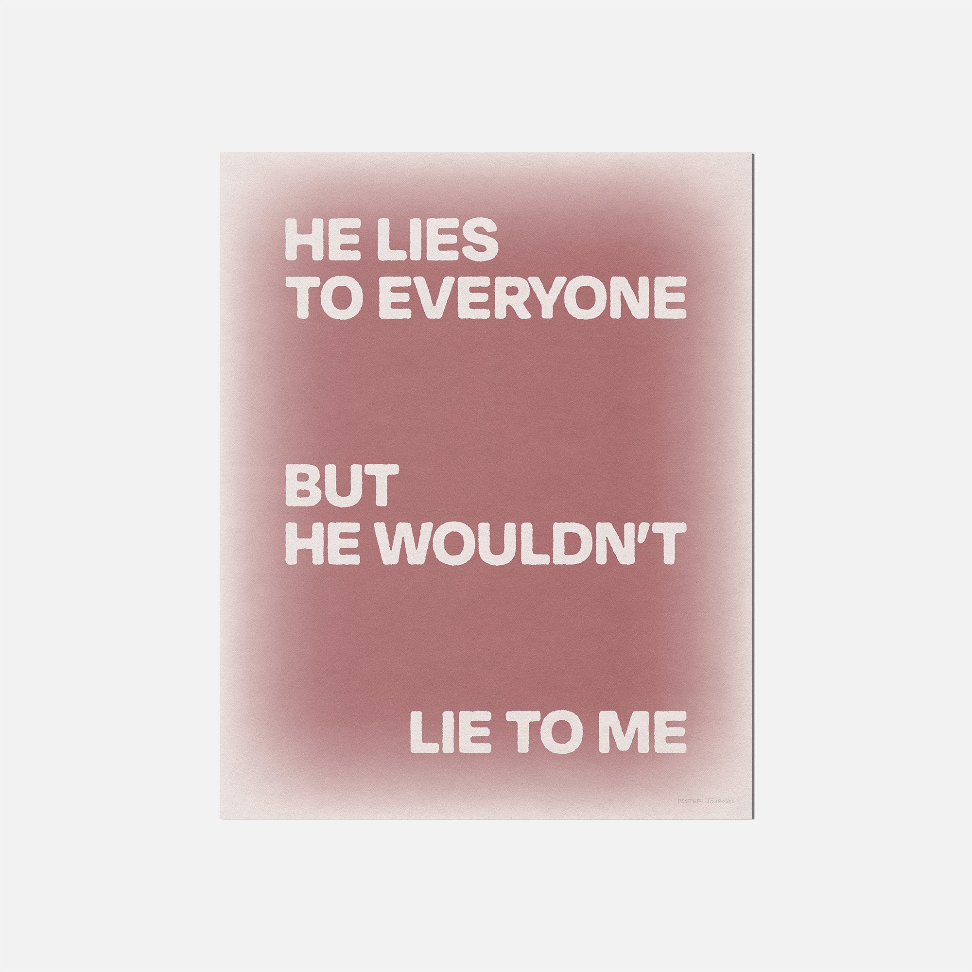 LIE PRINT