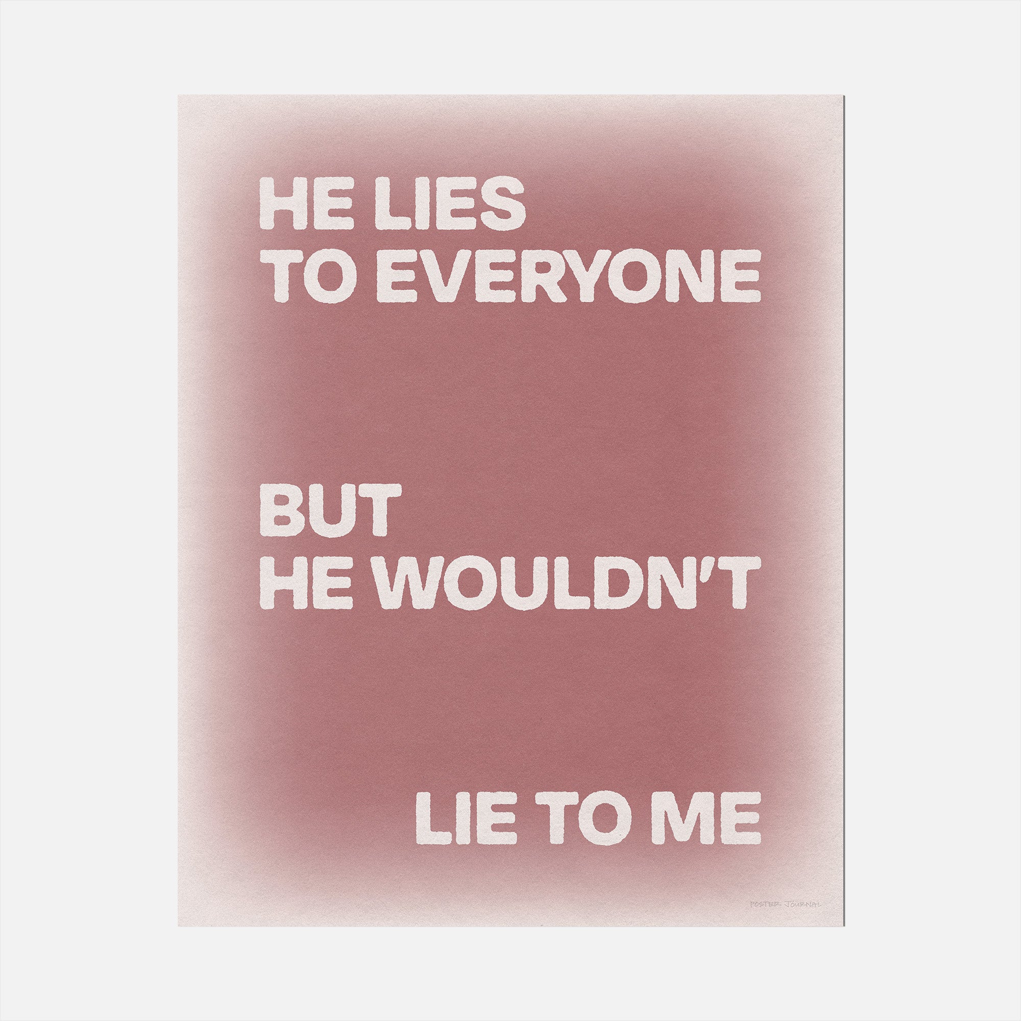 LIE PRINT