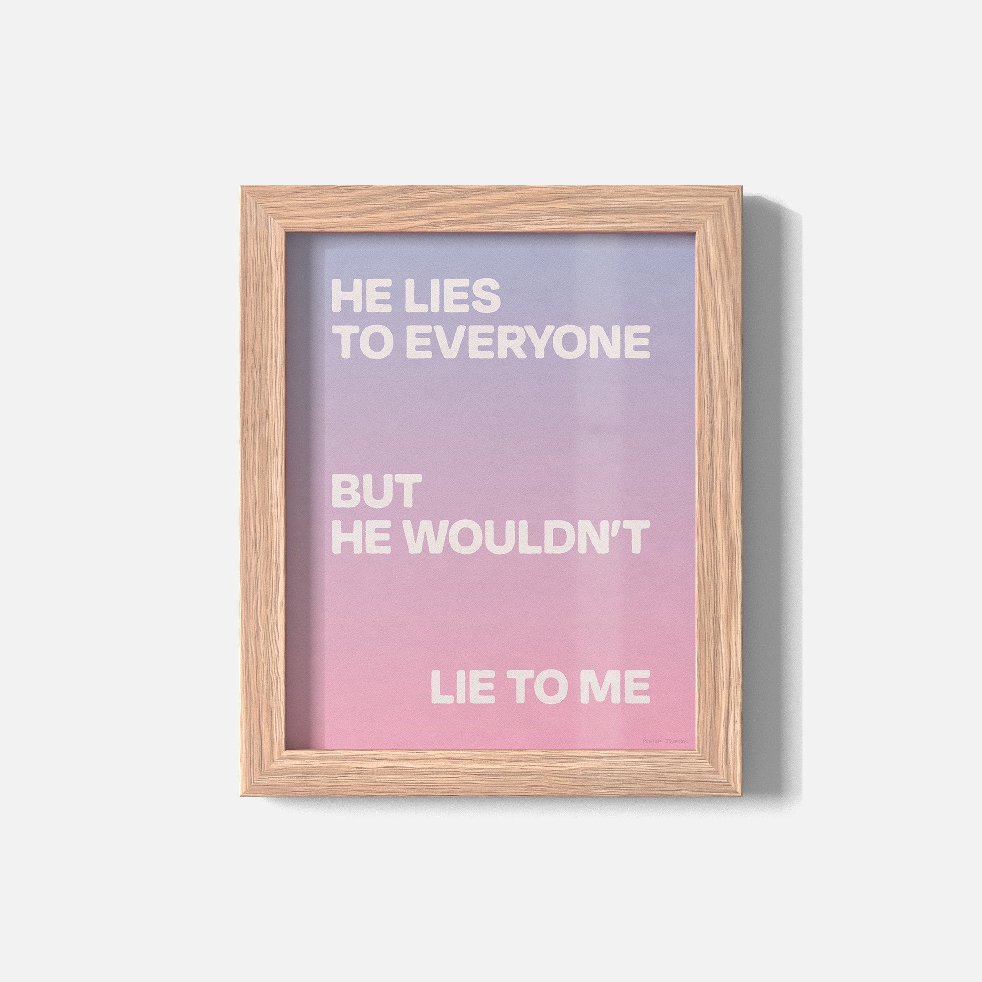 LIE PRINT