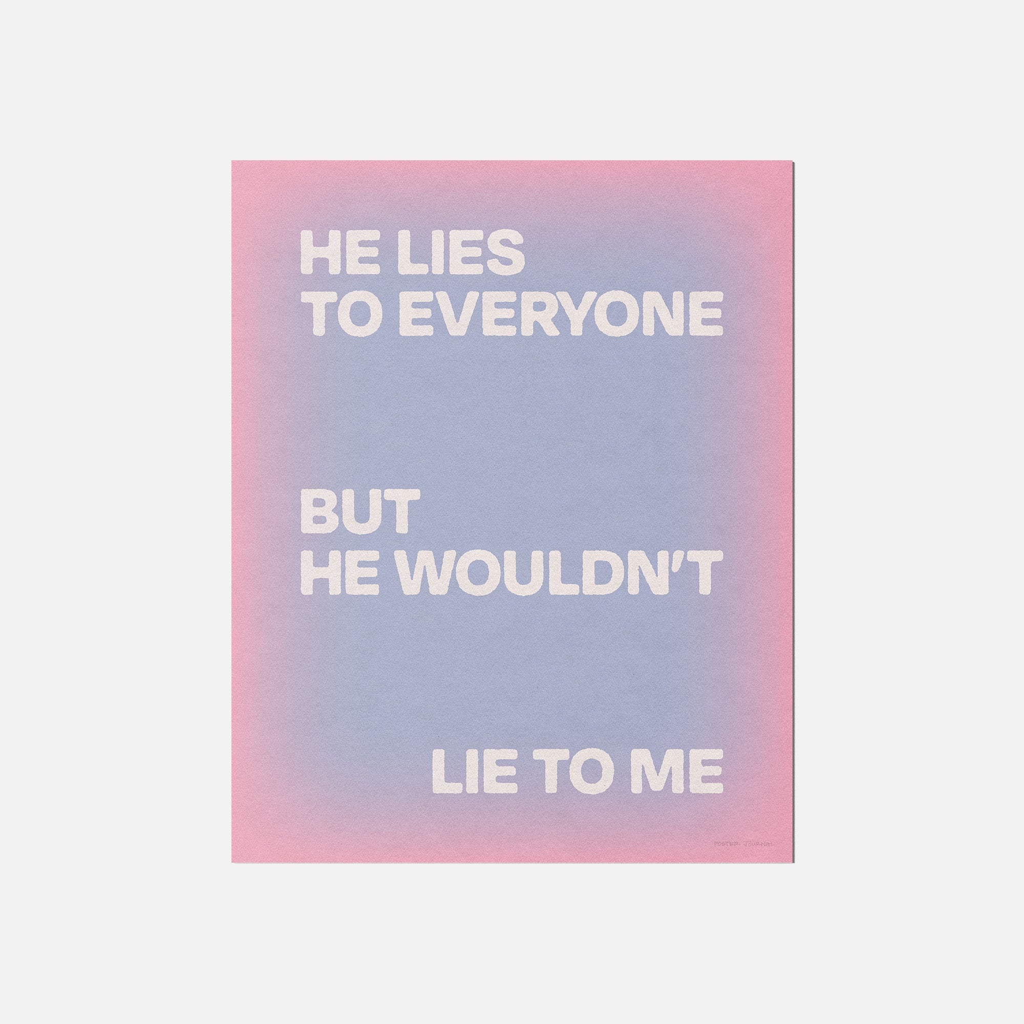 LIE PRINT