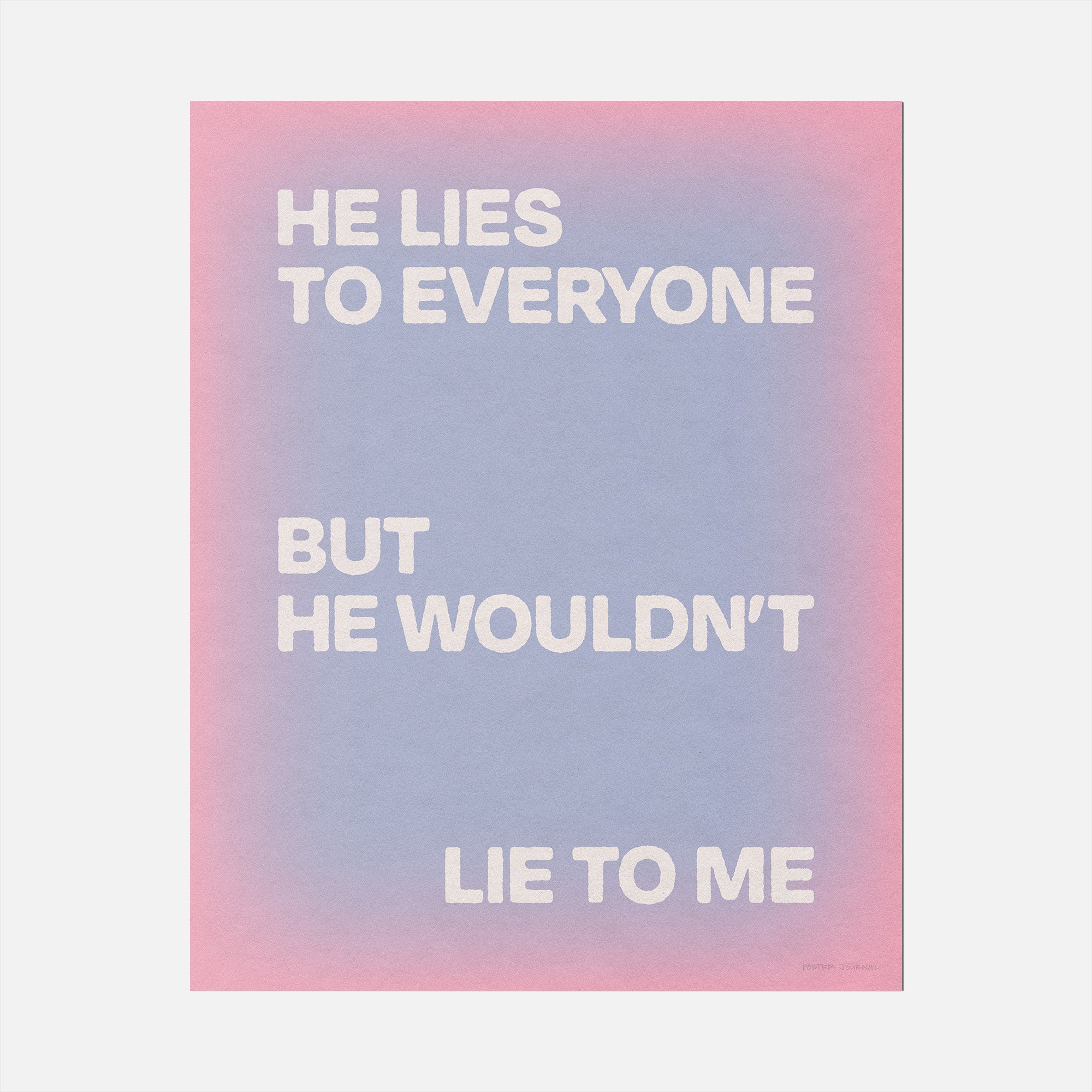 LIE PRINT