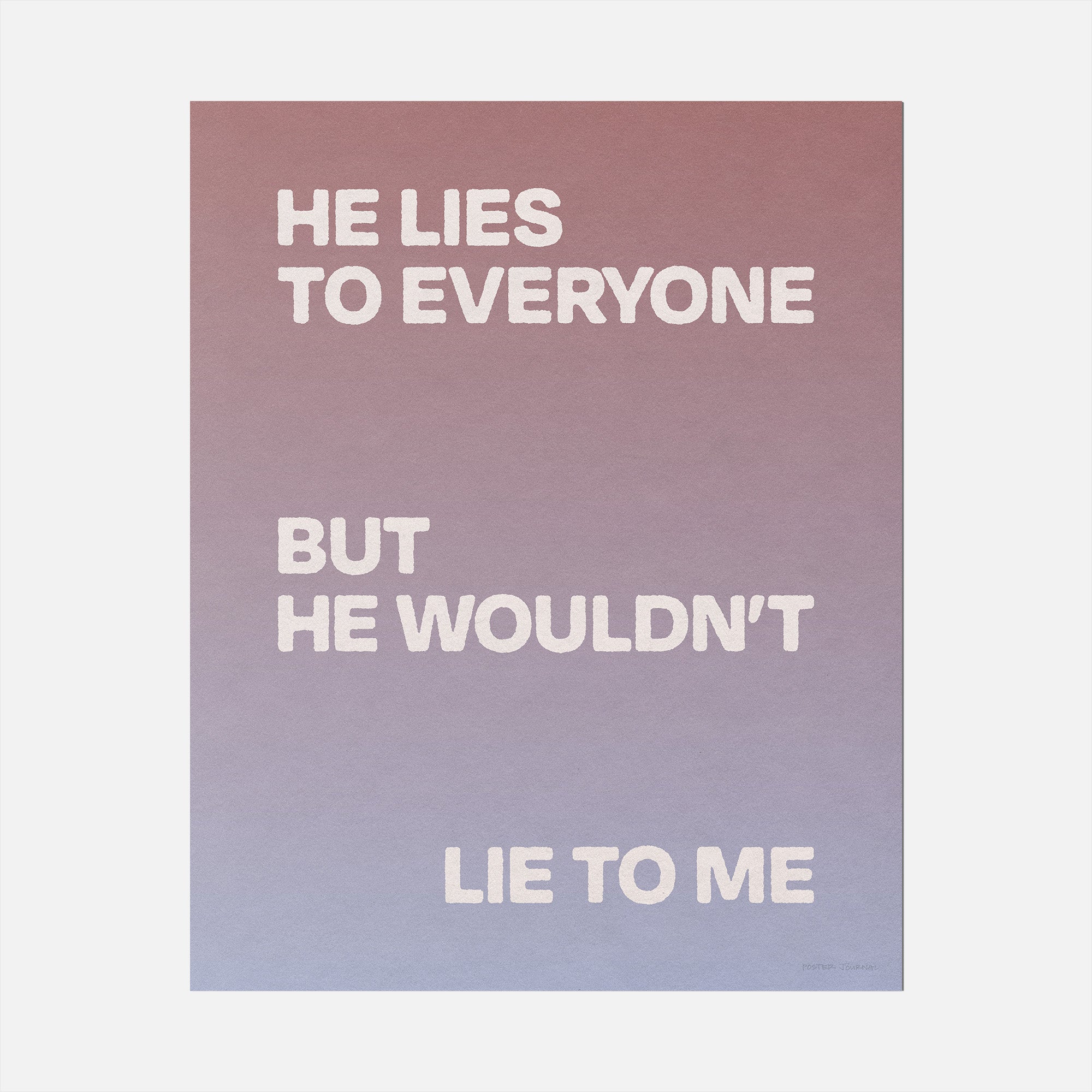 LIE PRINT