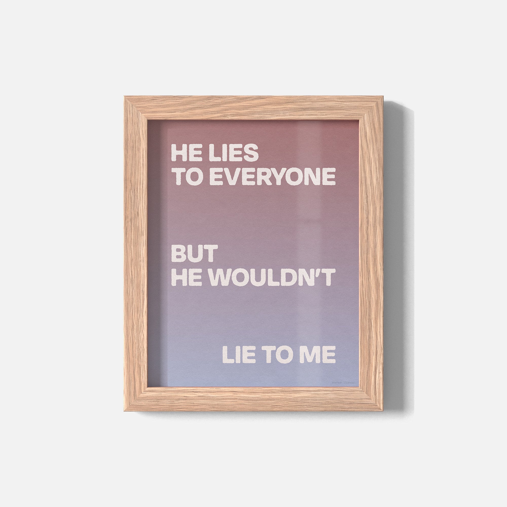 LIE PRINT