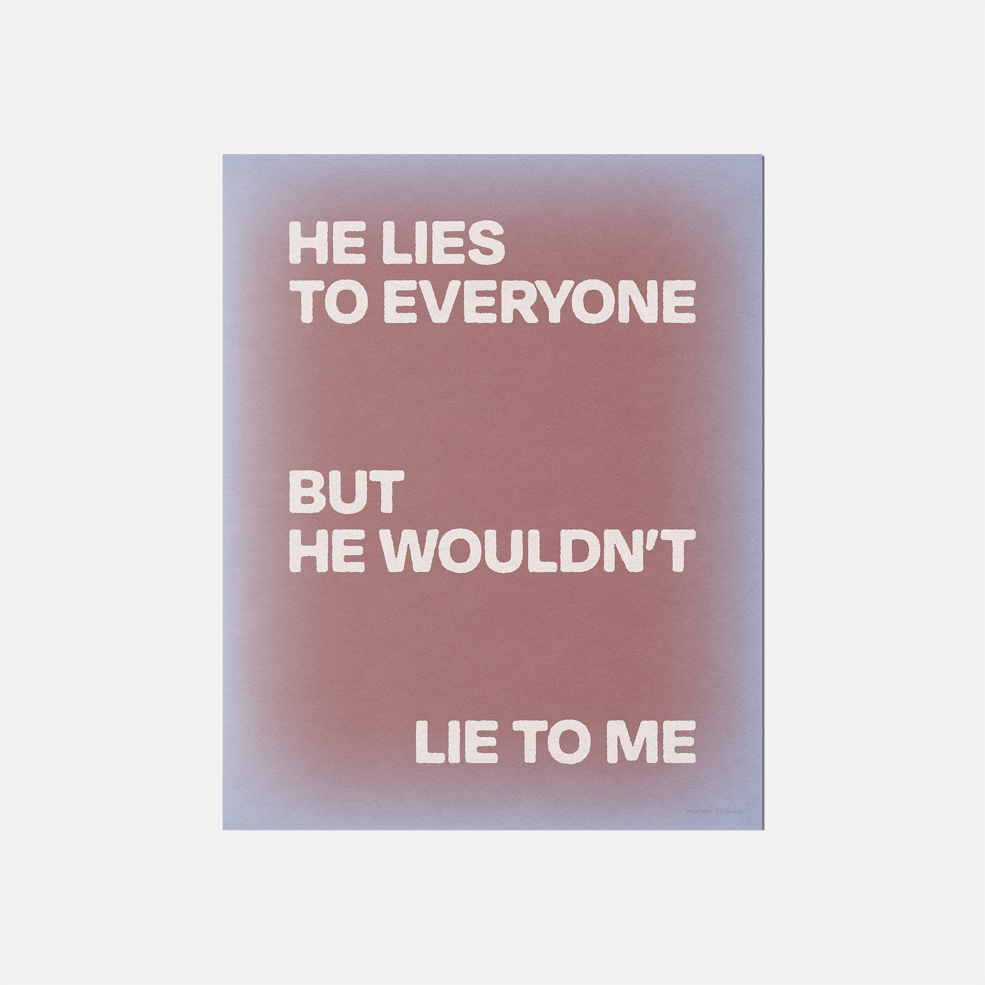 LIE PRINT