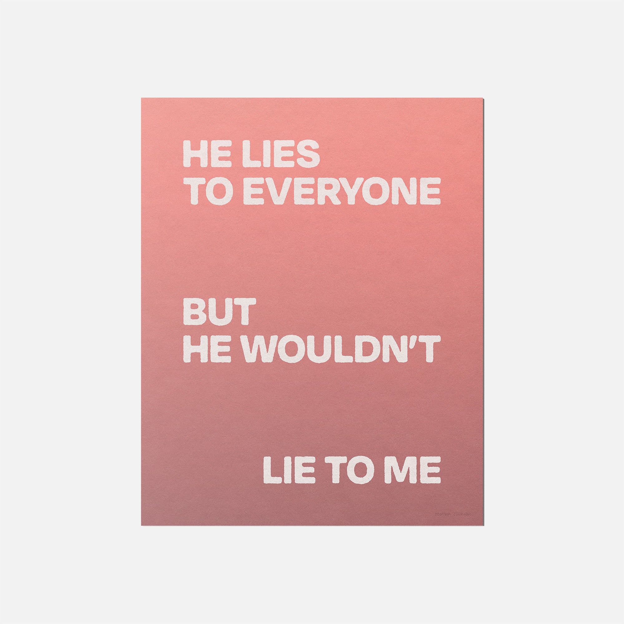 LIE PRINT