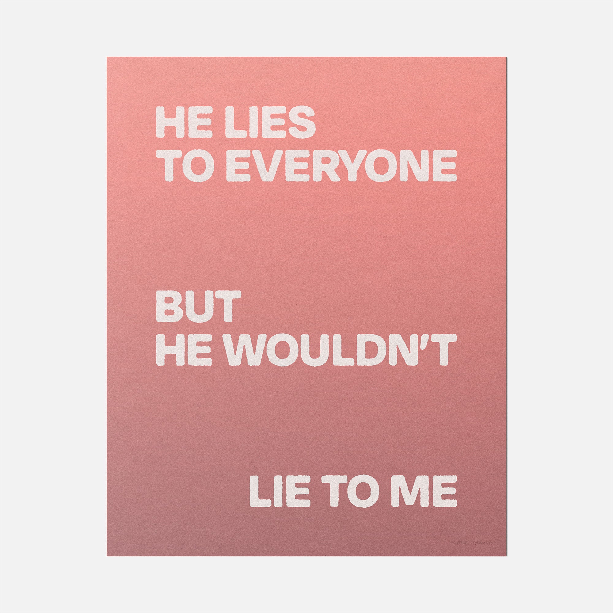 LIE PRINT