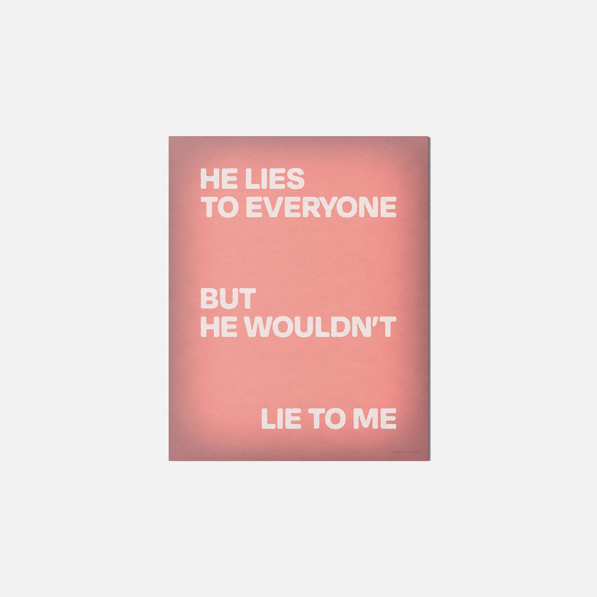 LIE PRINT