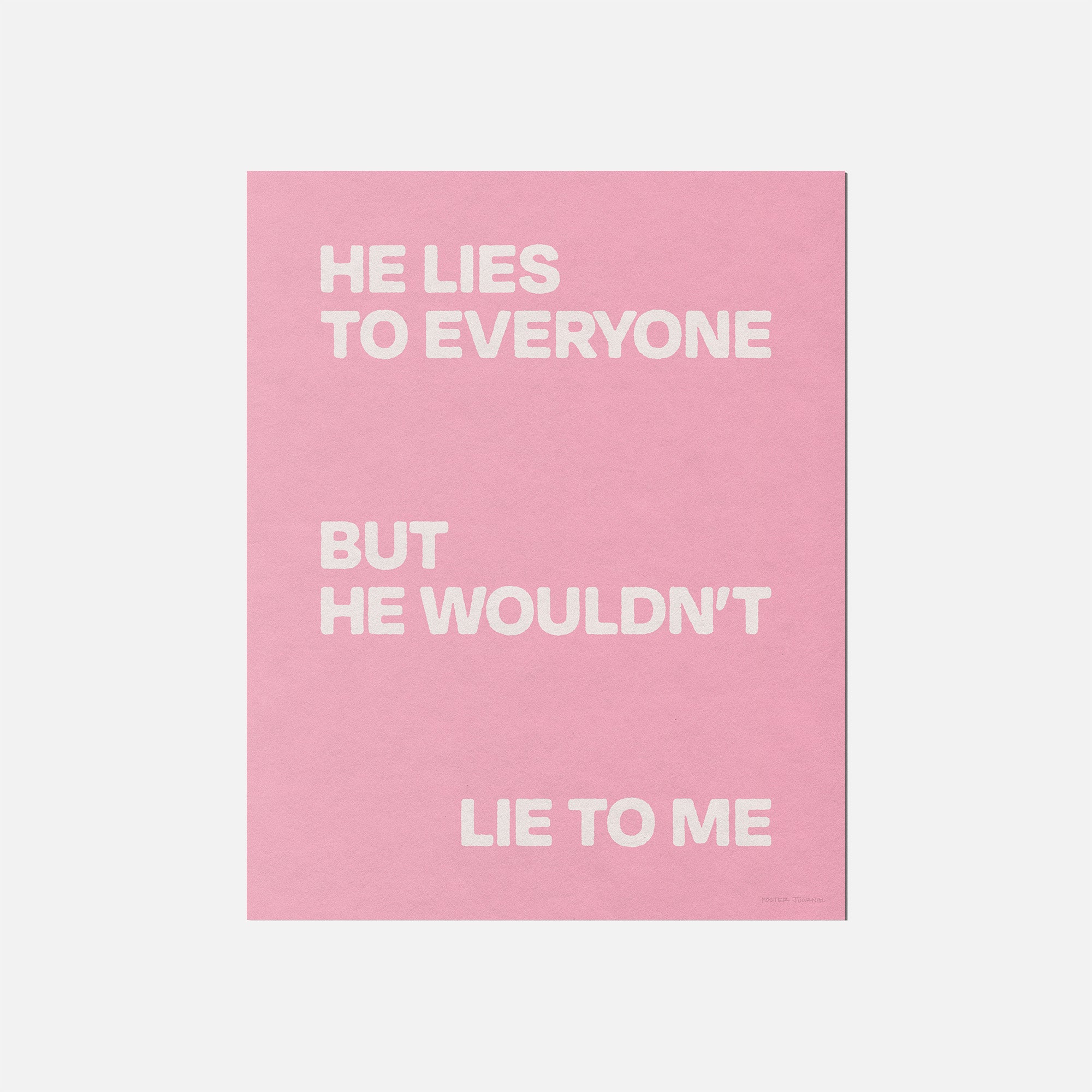 LIE PRINT