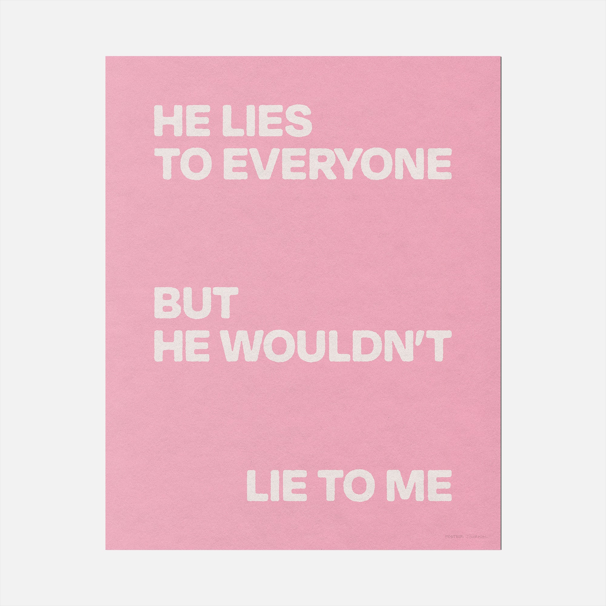 LIE PRINT