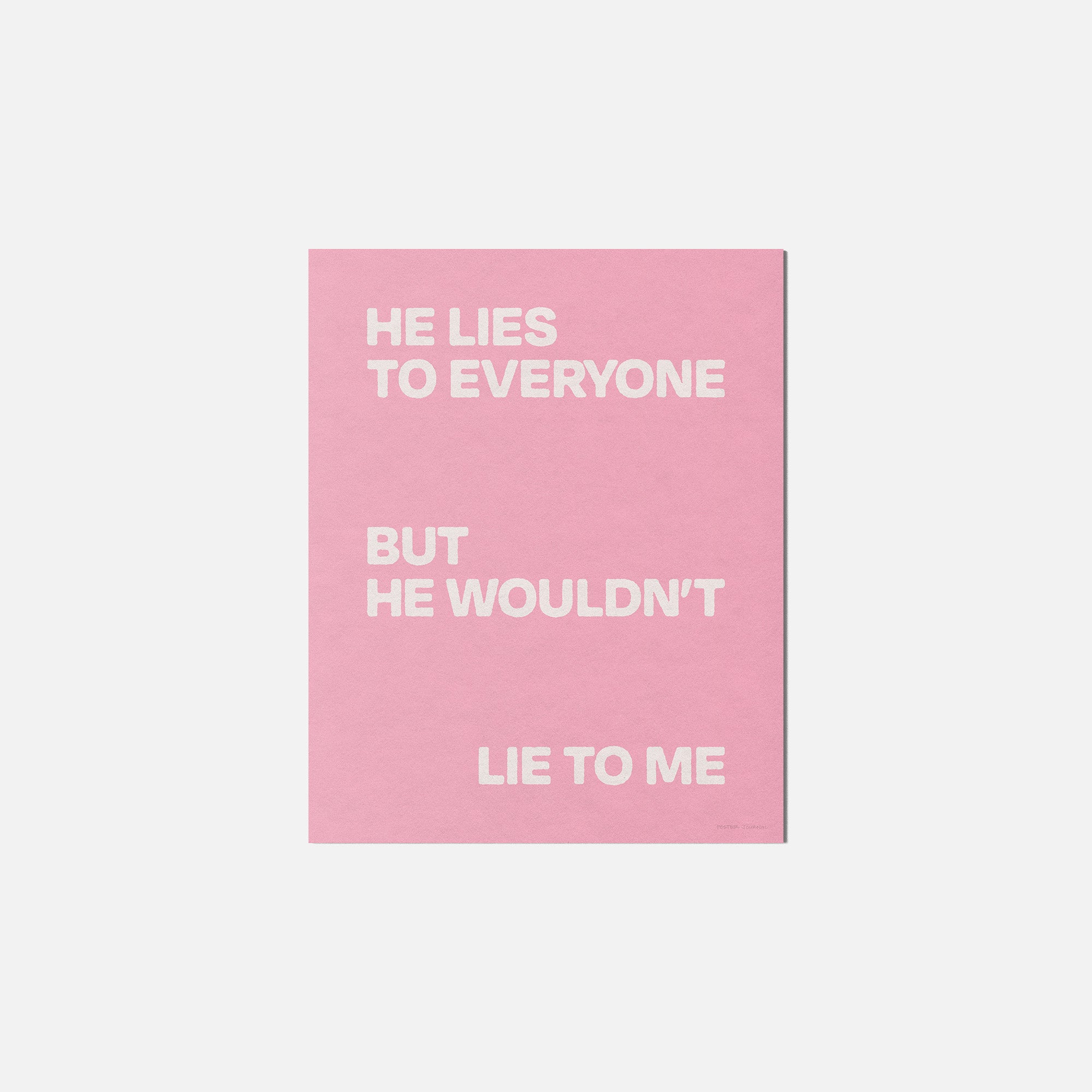 LIE PRINT
