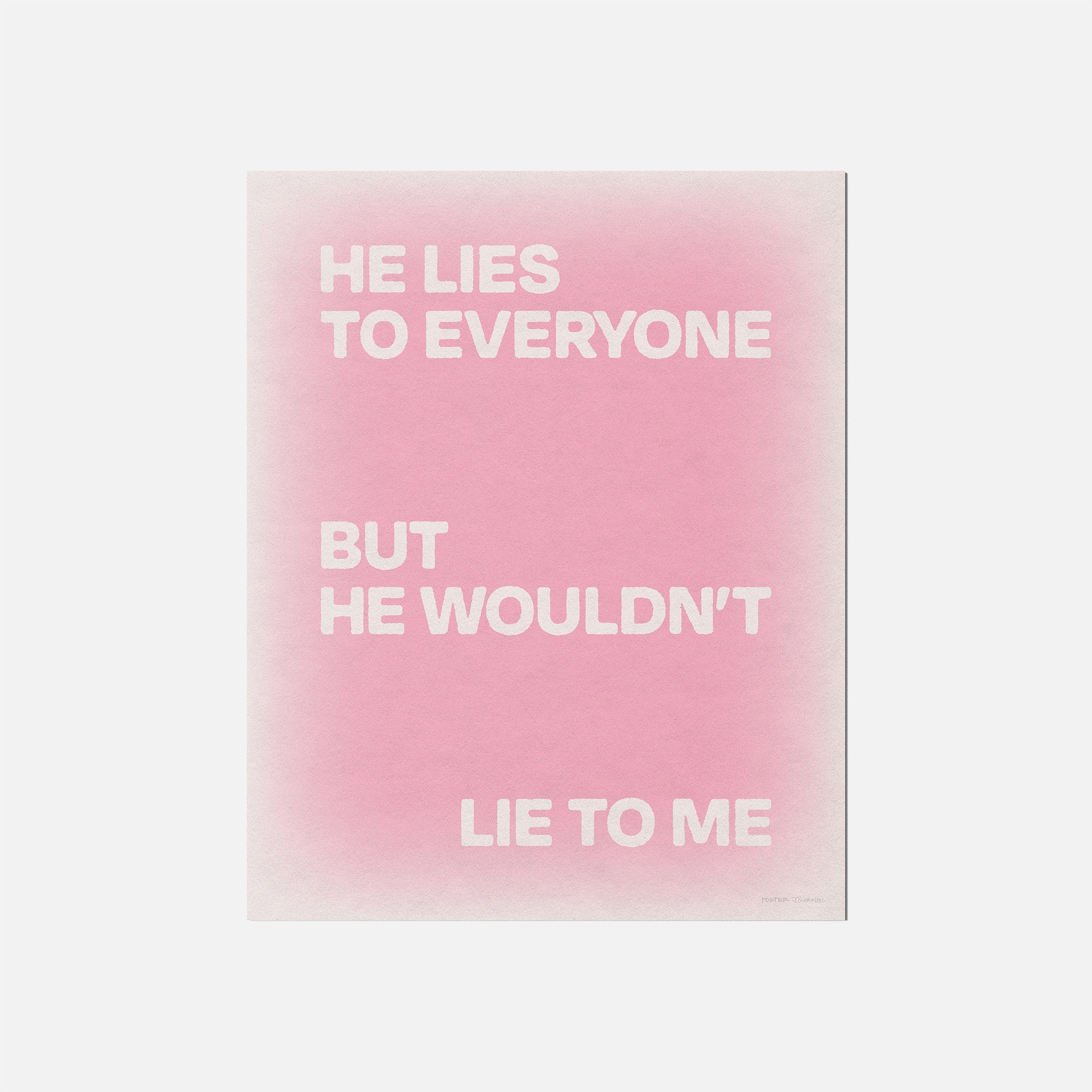 LIE PRINT