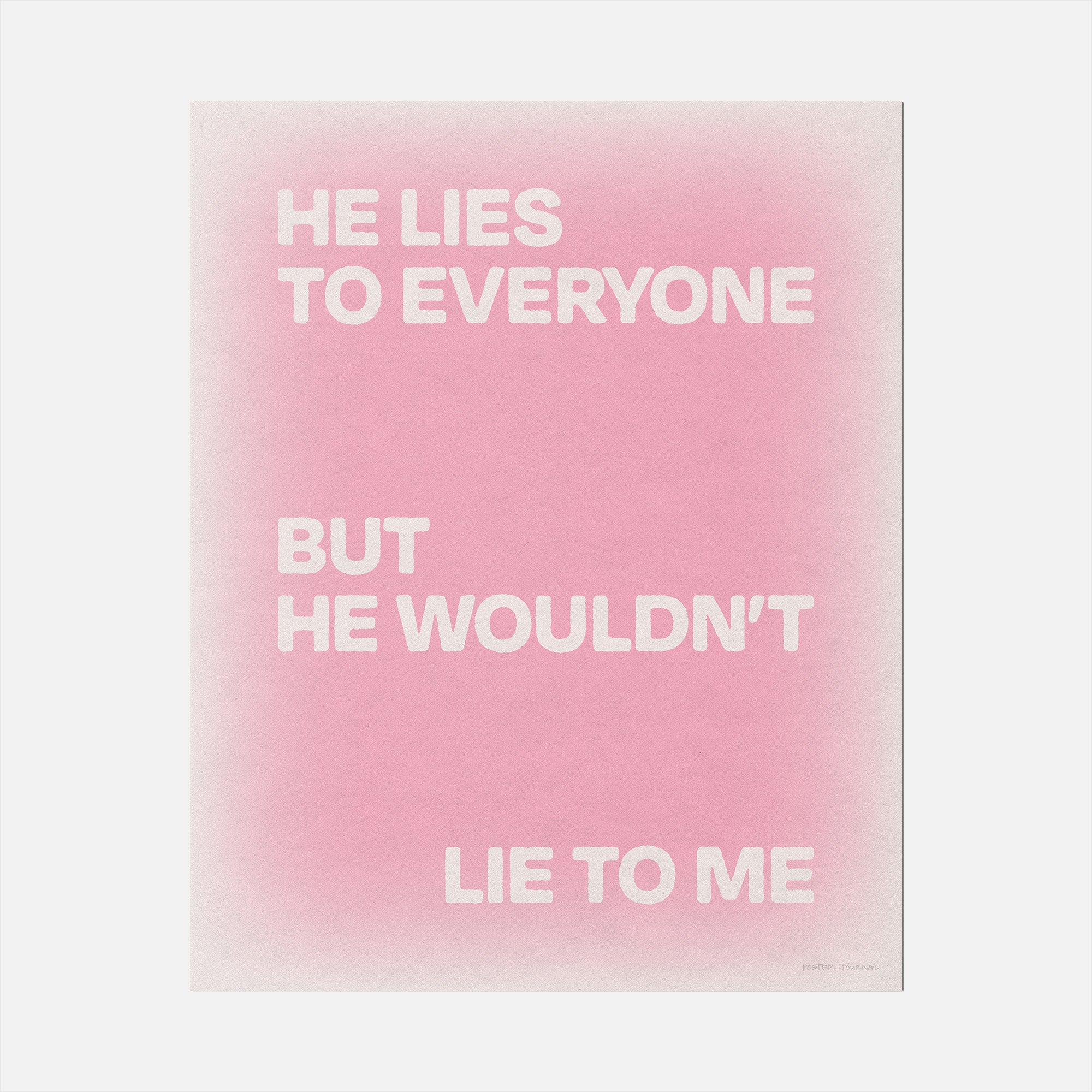 LIE PRINT
