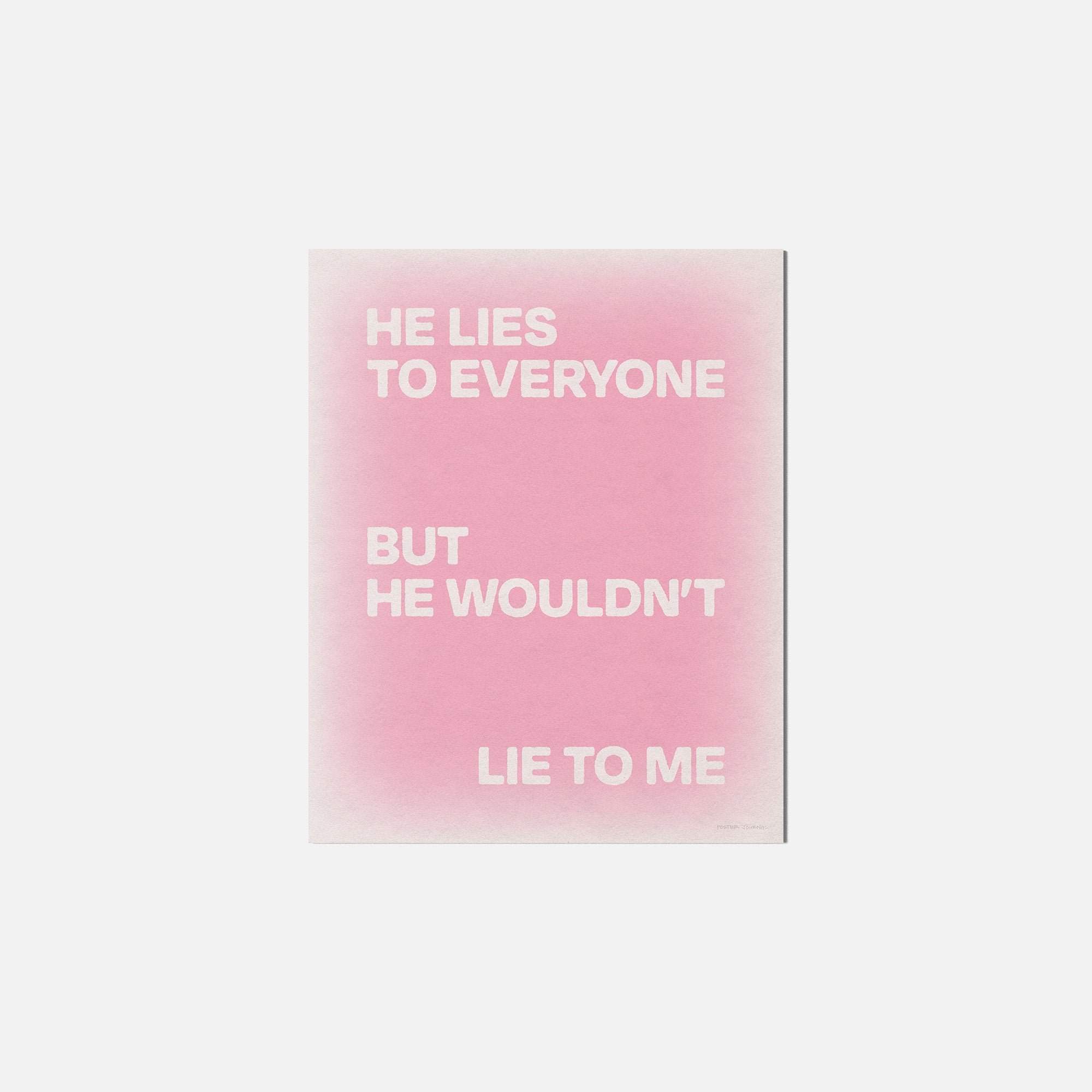 LIE PRINT