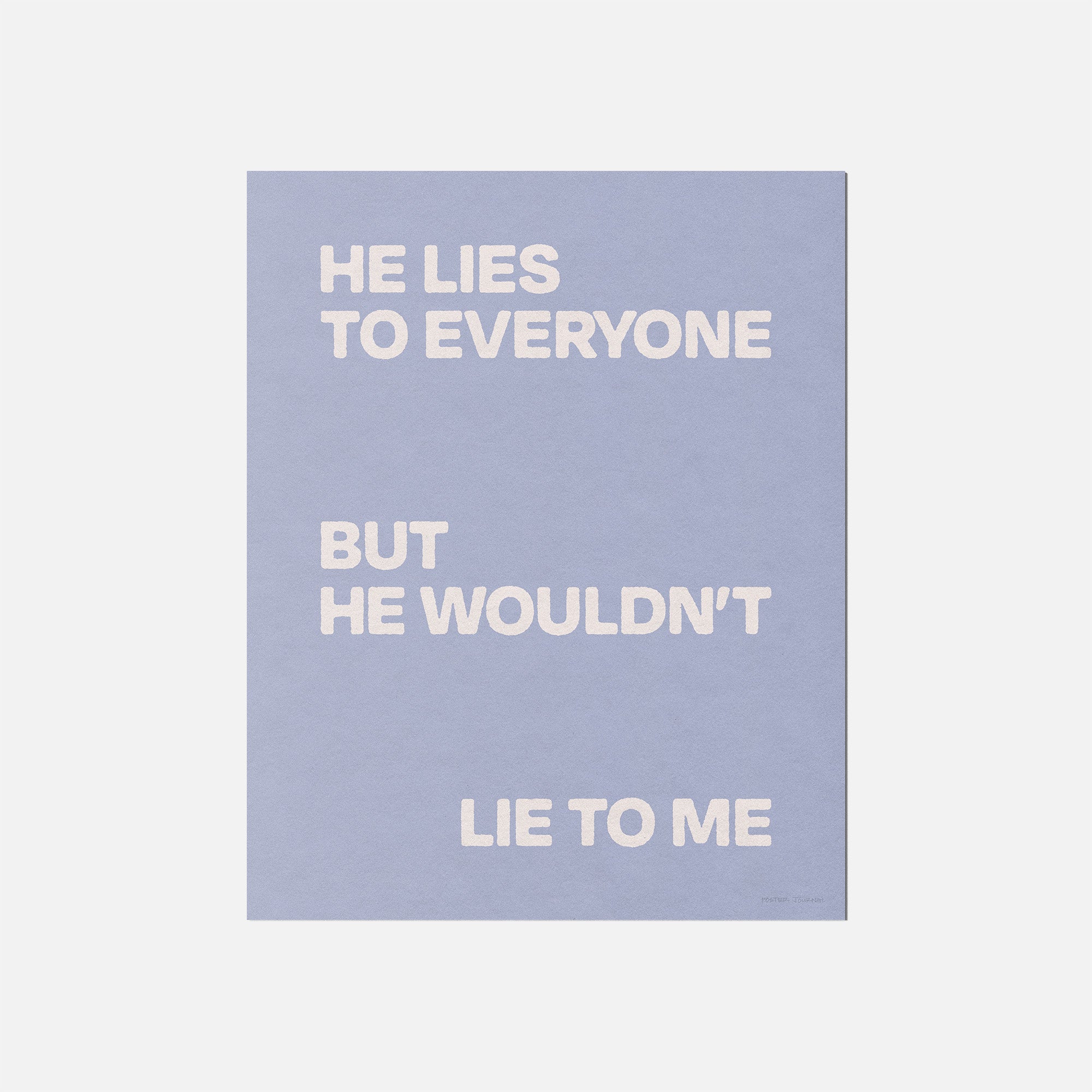 LIE PRINT