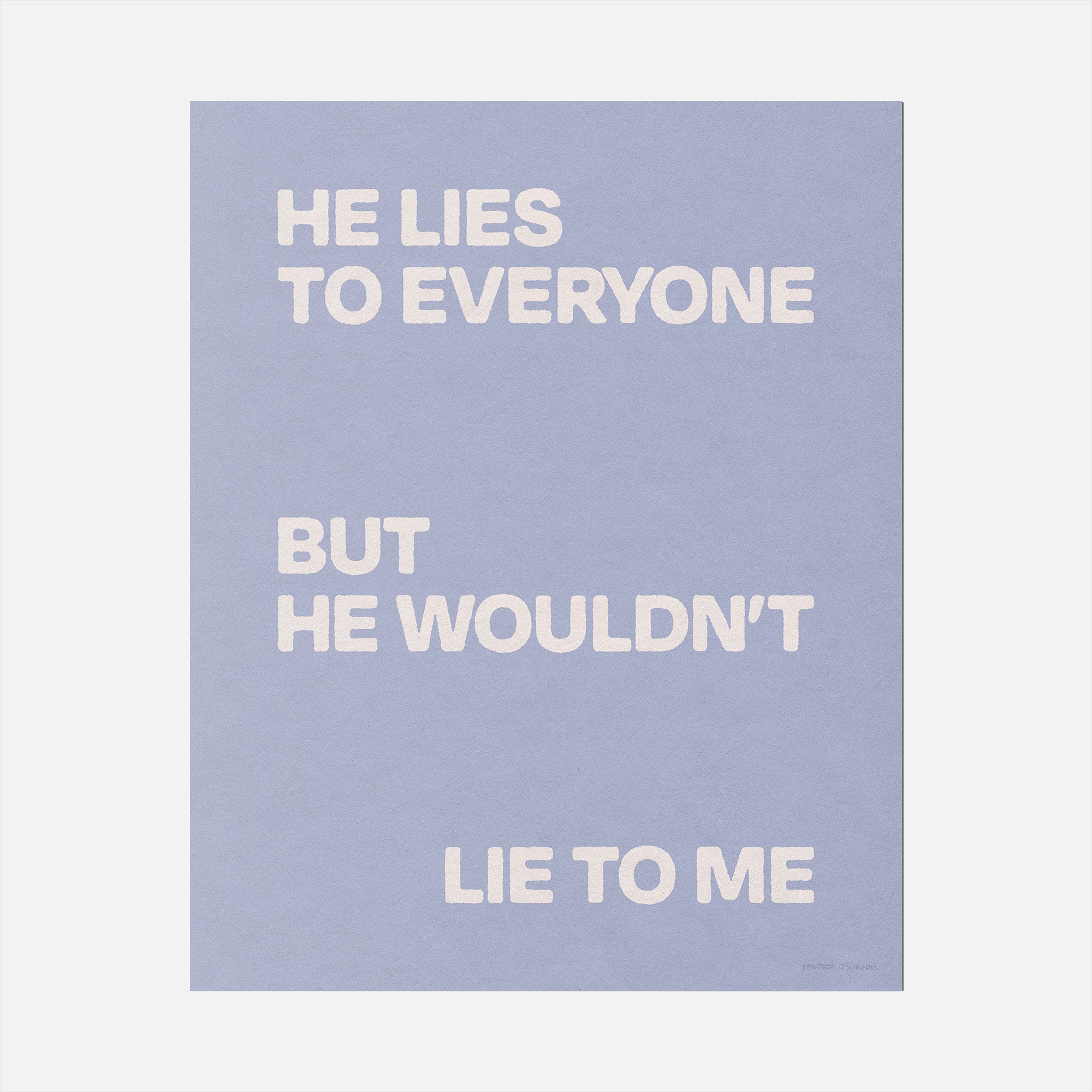 LIE PRINT
