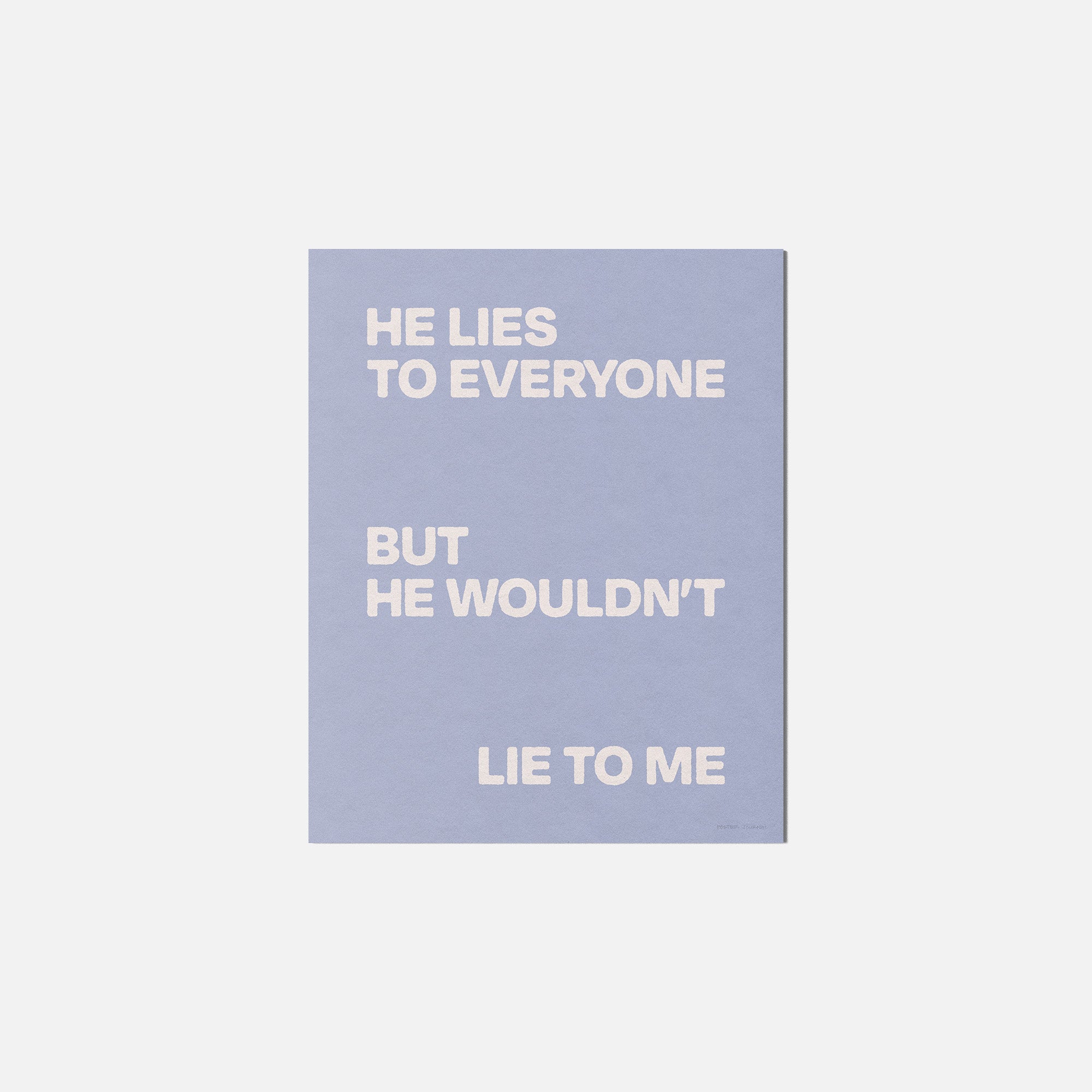 LIE PRINT