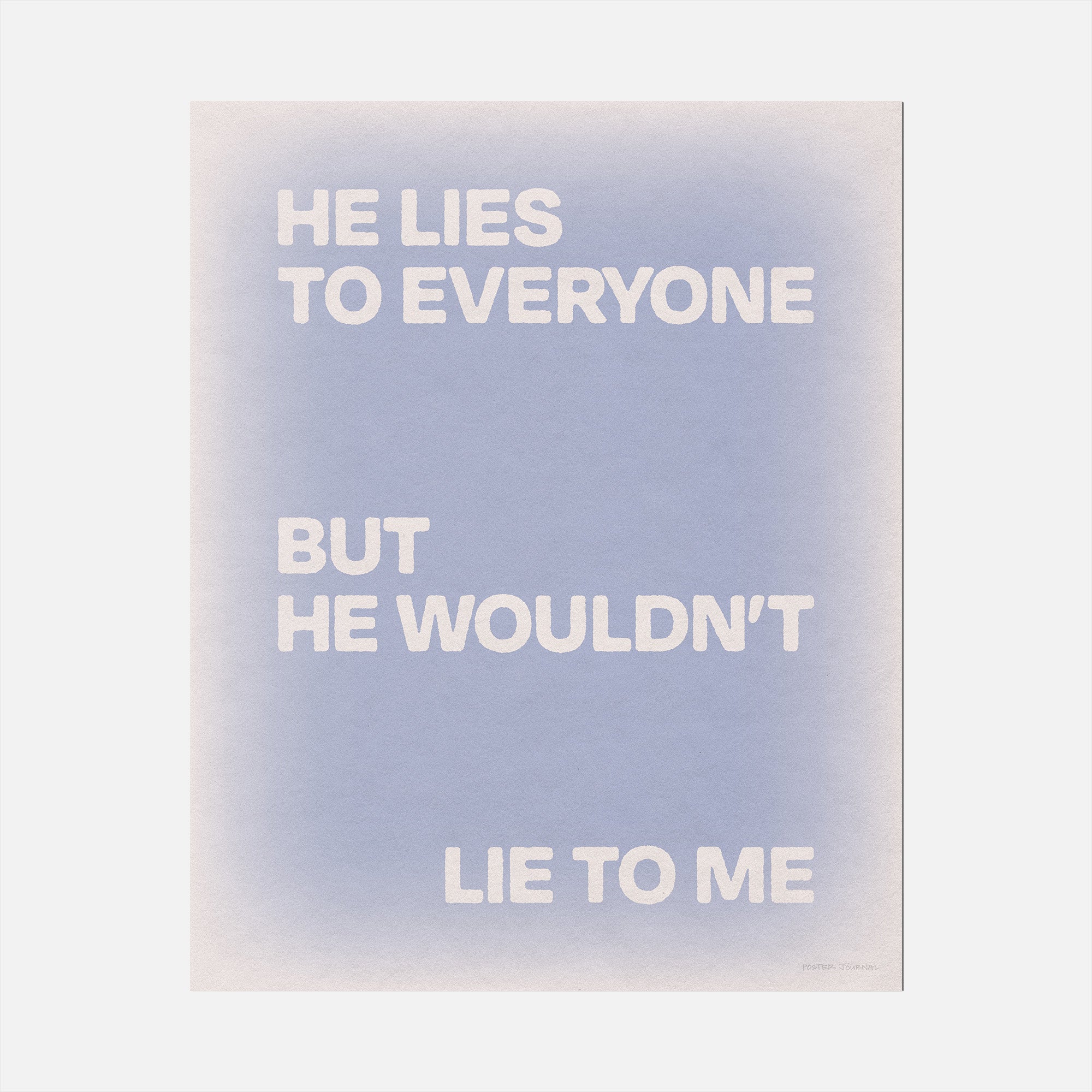 LIE PRINT