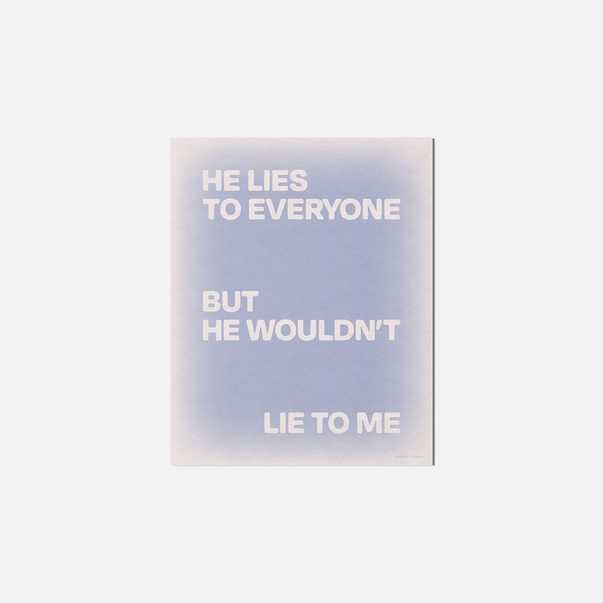 LIE PRINT